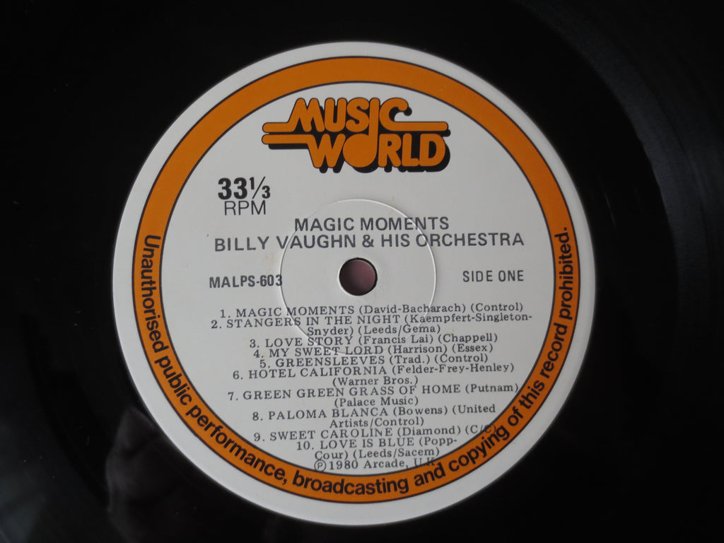 Billy Vaughn – 42 Golden Greats (1982) Double Vinyl LP