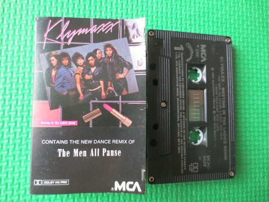 KLYMAXX, Meeting In The LADIES Room, KLYMAXX Tapes, Tape, Klymaxx Album, Tape Cassette, Pop Music Cassette, Cassette Music