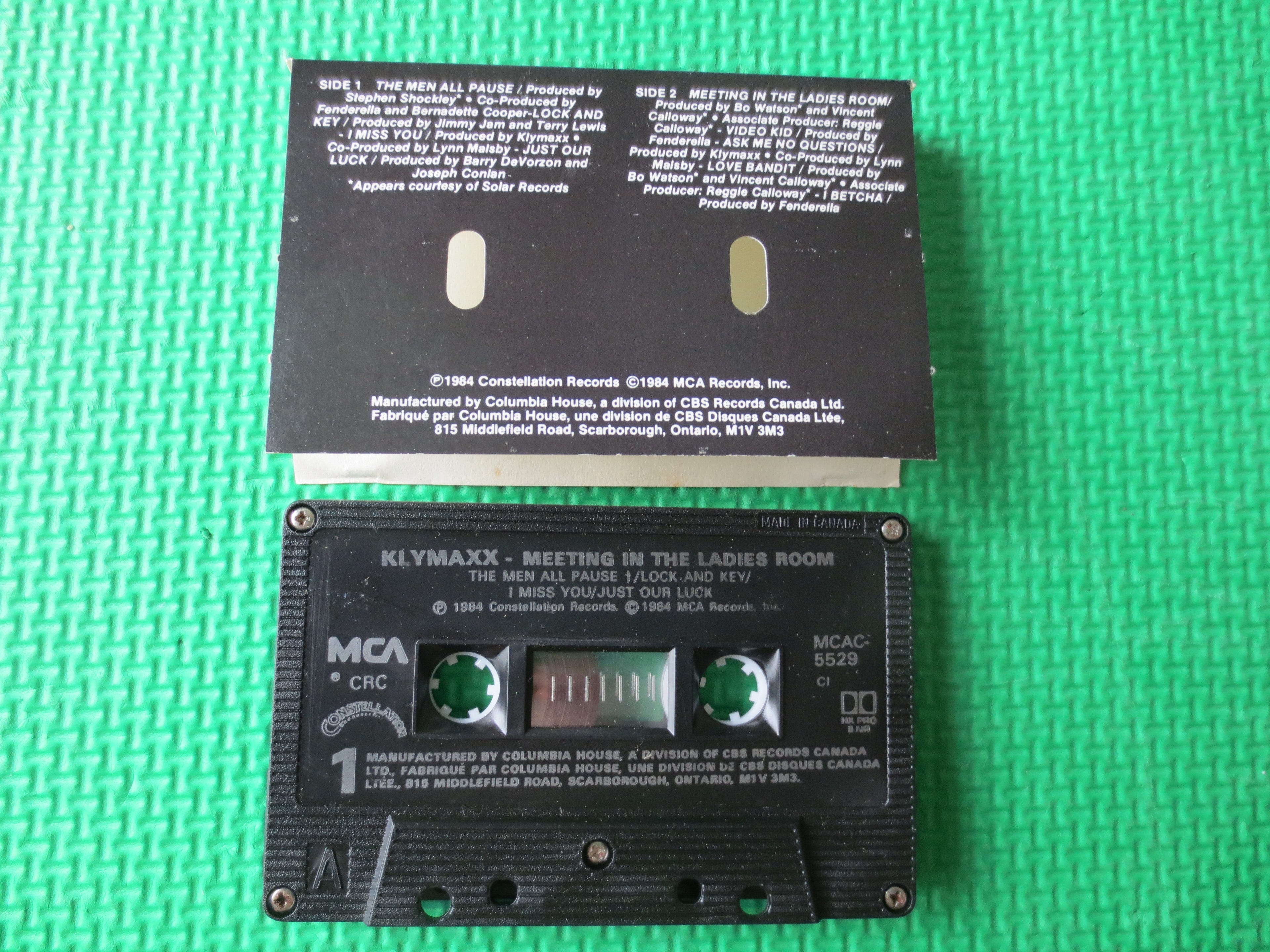 Klymaxx – Meeting in the Ladies Room (1984) Cassette