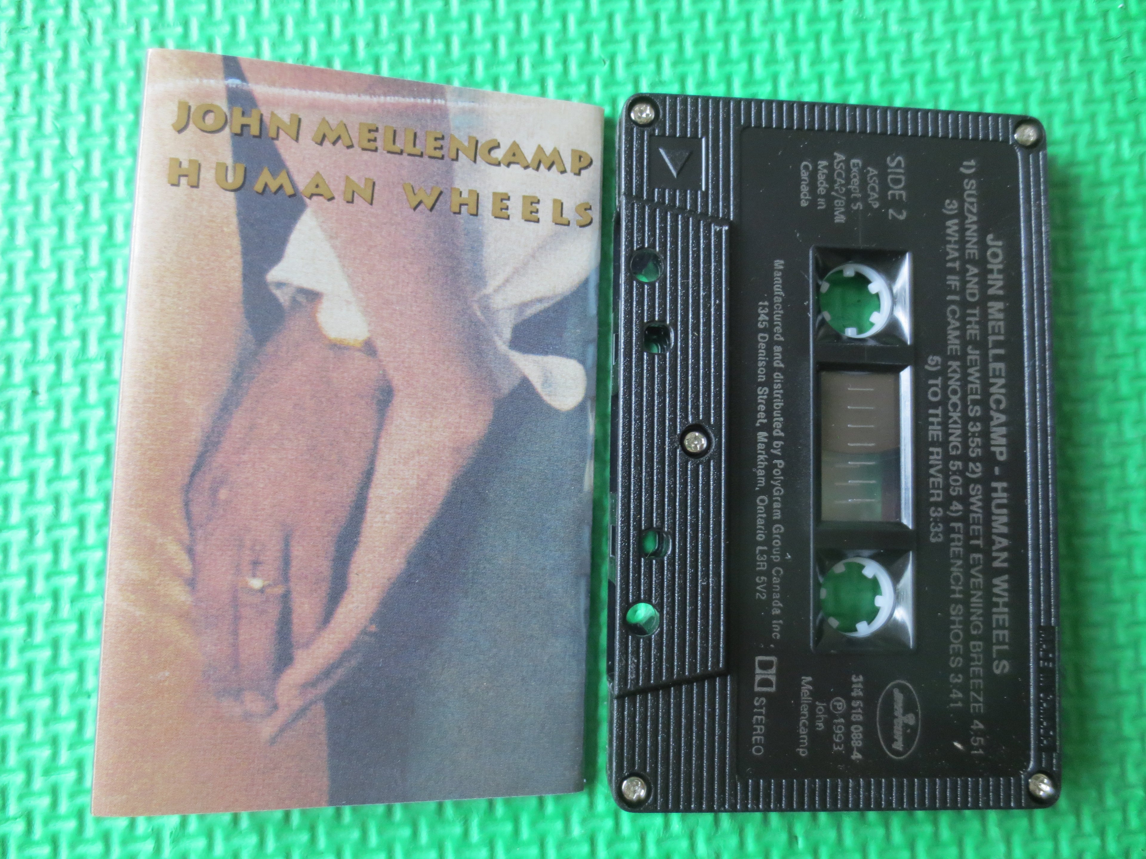 John Mellencamp – Human Wheels (1993) Cassette