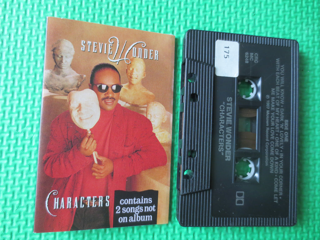 Stevie Wonder – Characters (1987) Cassette