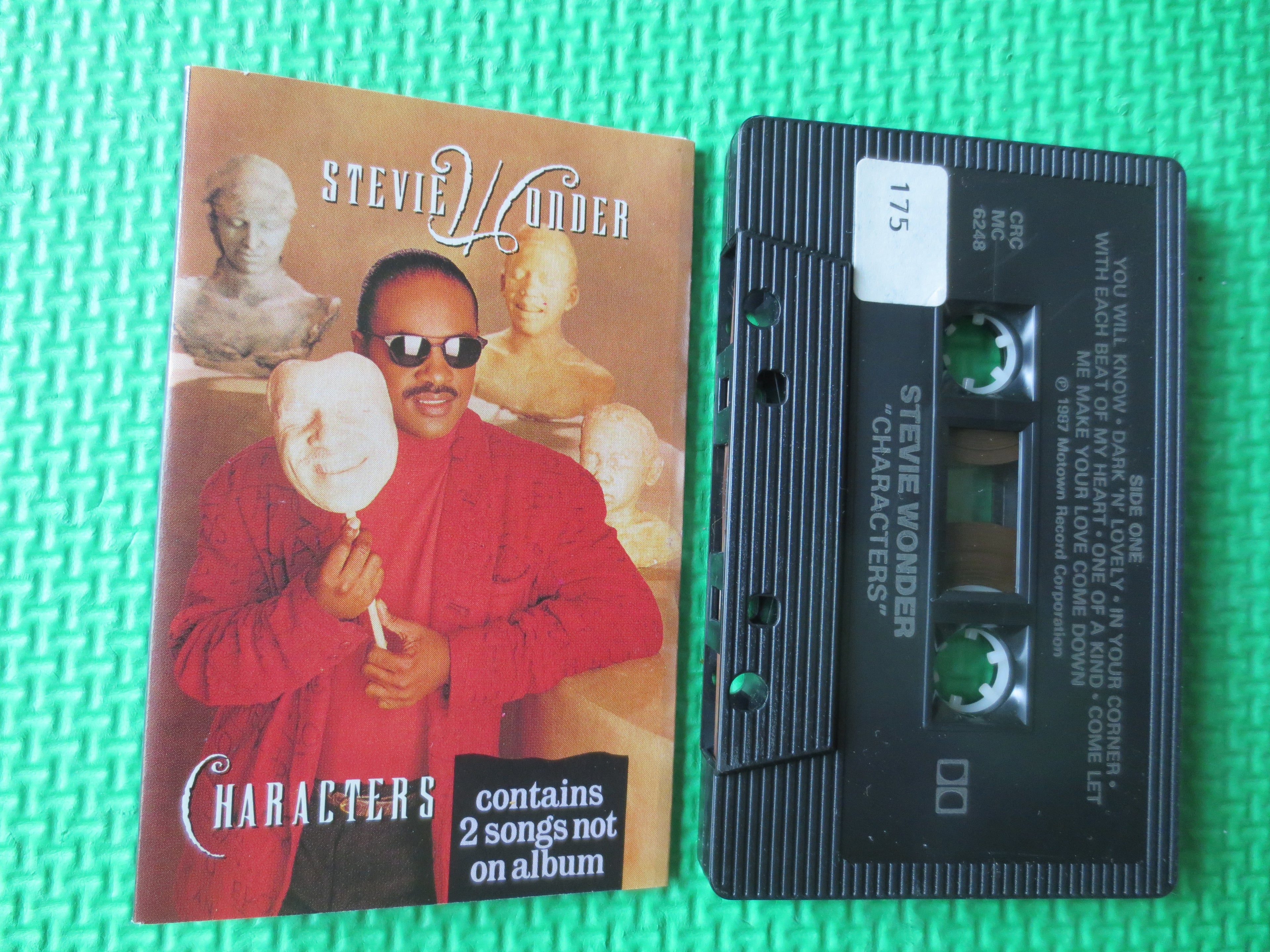 Stevie Wonder – Characters (1987) Cassette