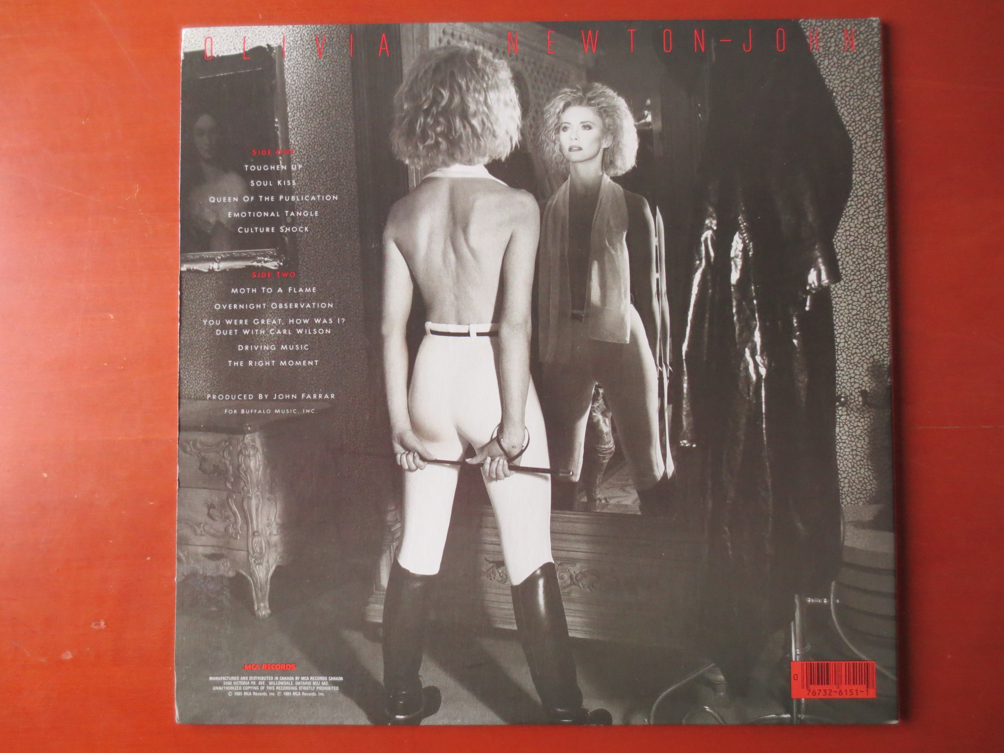 Olivia Newton-John – Soul Kiss (1985) Vinyl LP