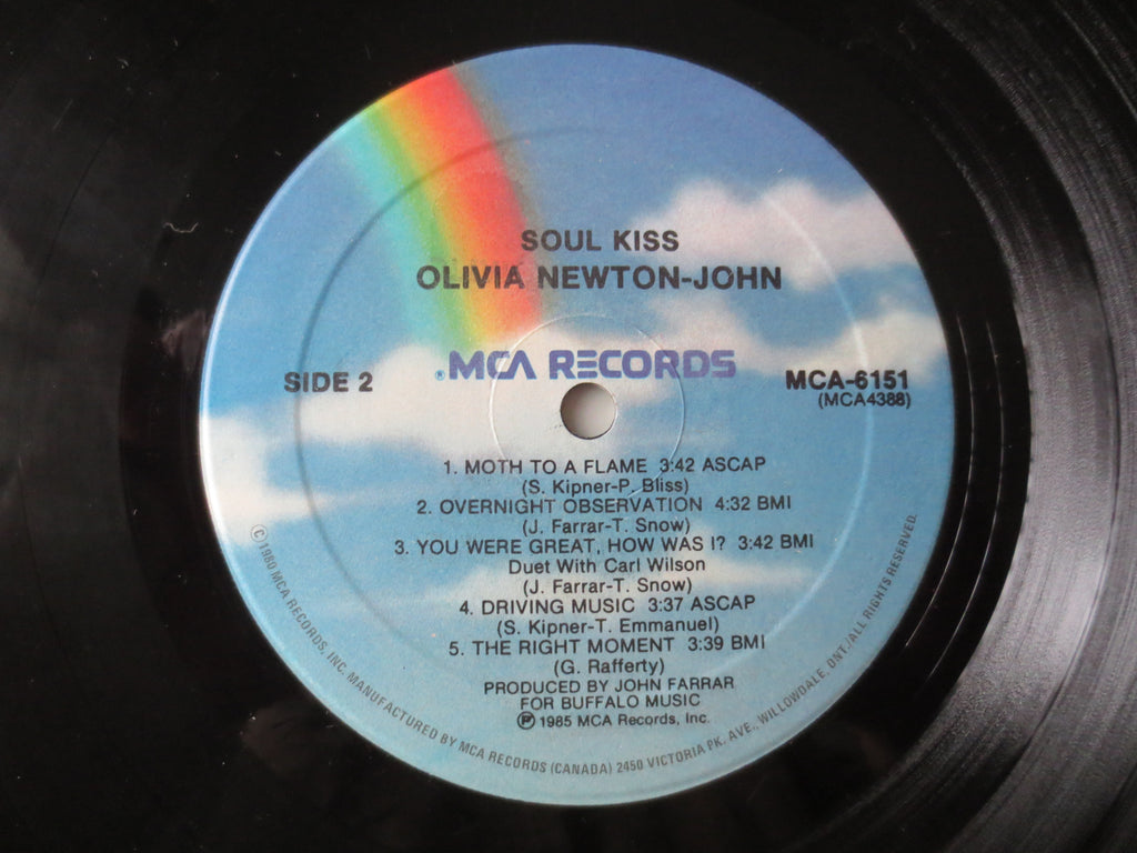 Olivia Newton-John – Soul Kiss (1985) Vinyl LP