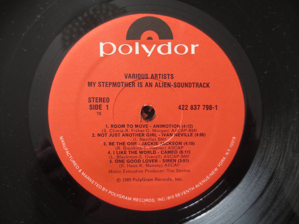 My Stepmother Is an Alien – Movie Soundtrack (1988) Vinyl LP