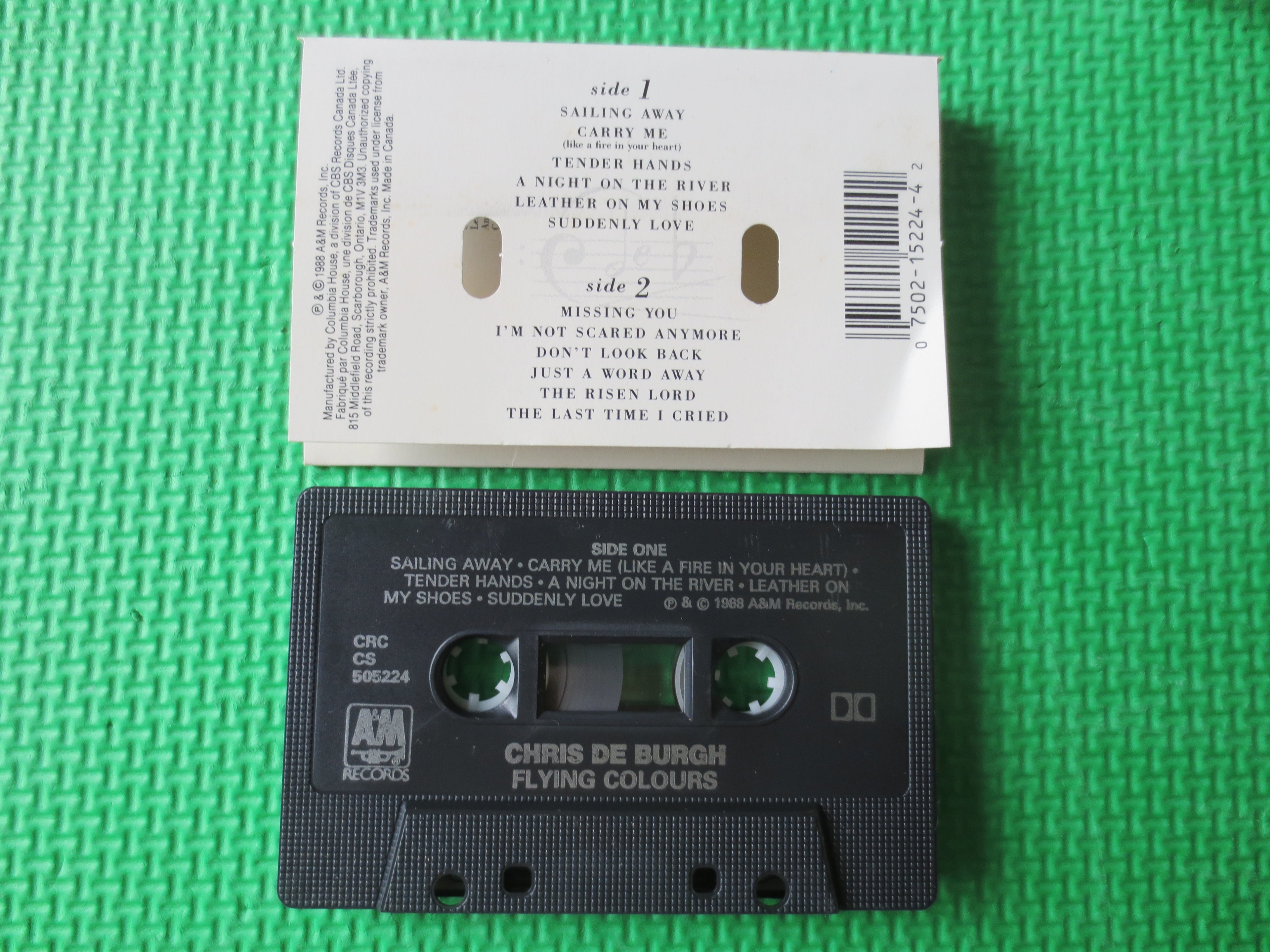 Chris de Burgh – Flying Colours (1988) Cassette