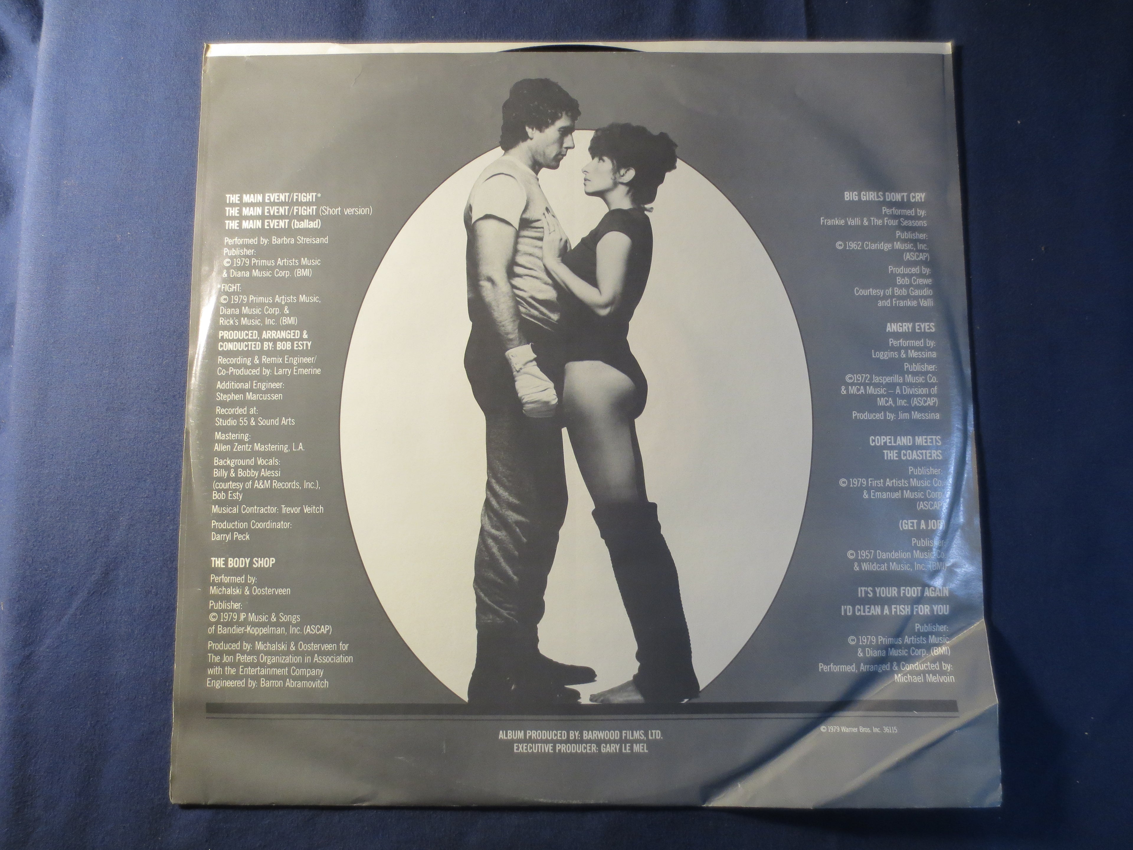Barbra Streisand – The Main Event (1979) Vinyl LP