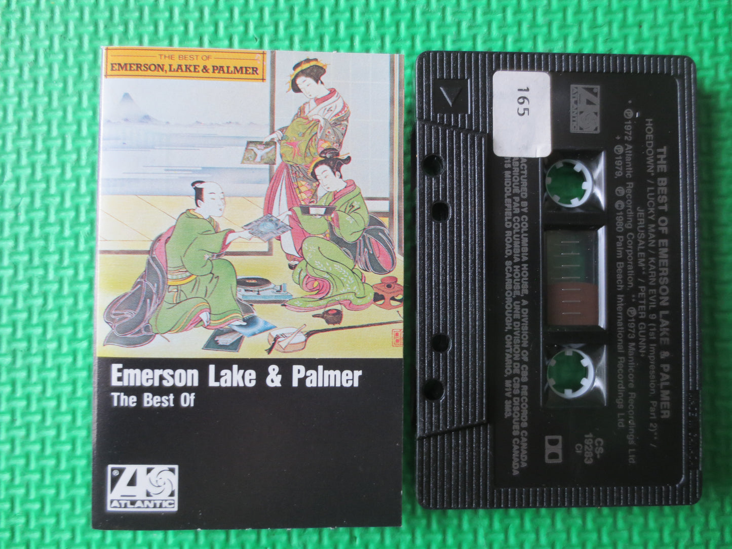 EMERSON, LAKE and PALMER, Best of Tape, Best of Albums, Tape Cassette, Rock Music Tape, Tapes, Rock Cassette, Cassette Music