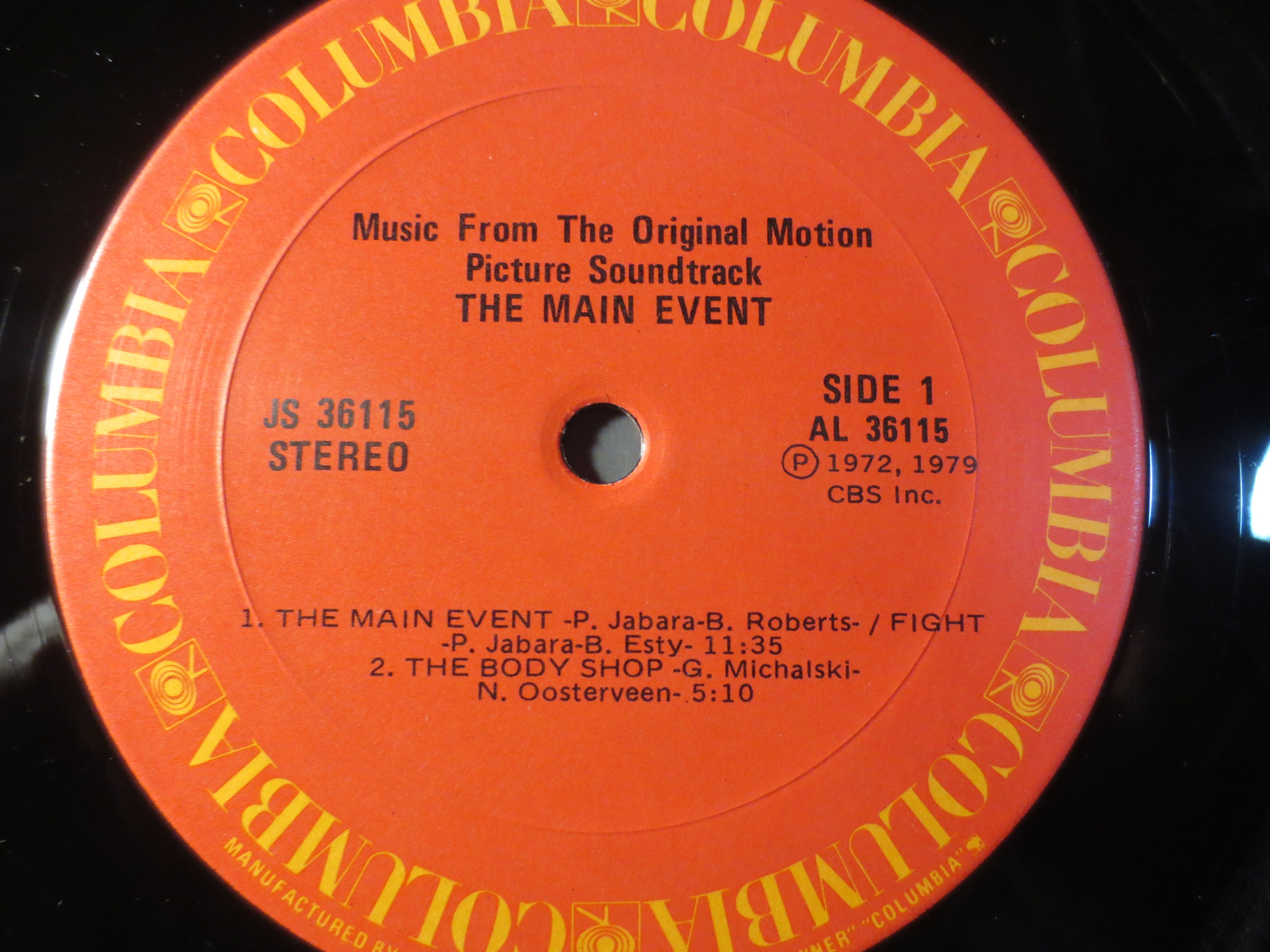 Barbra Streisand – The Main Event (1979) Vinyl LP