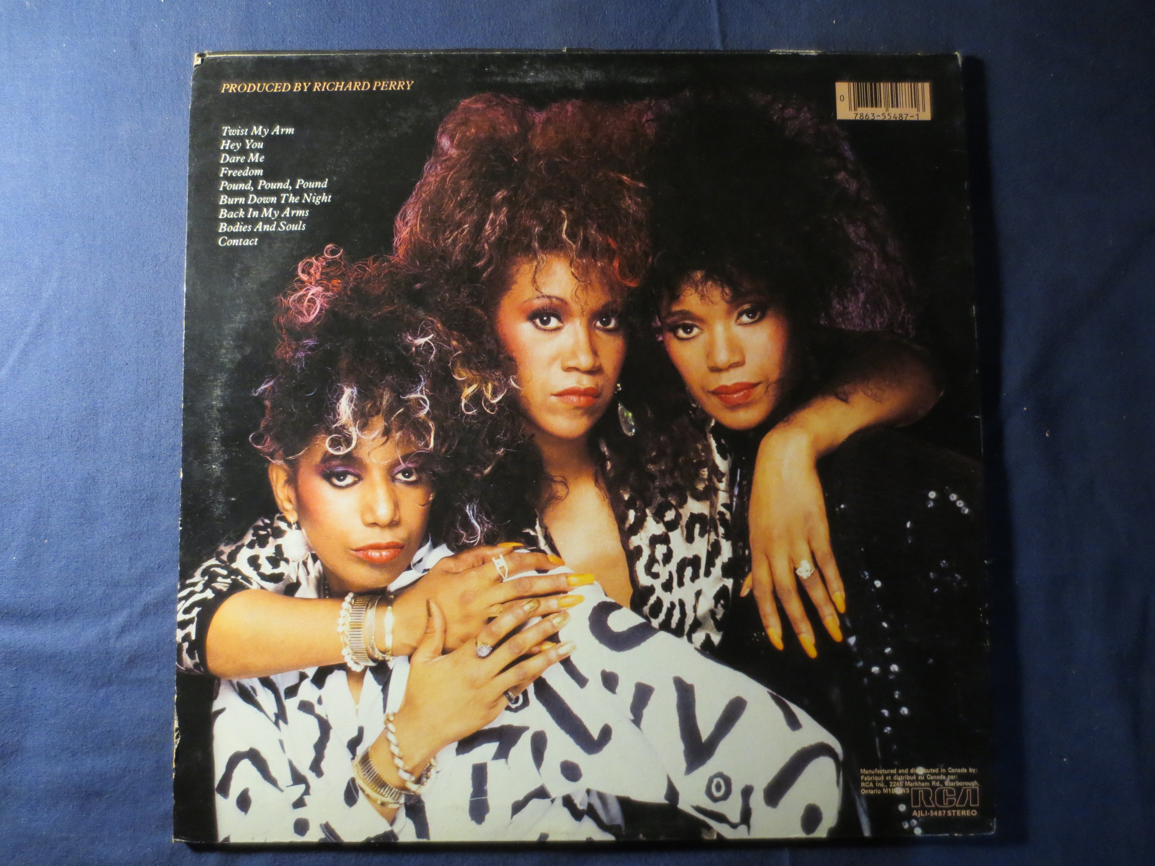 The Pointer Sisters – Contact (1985) Vinyl LP