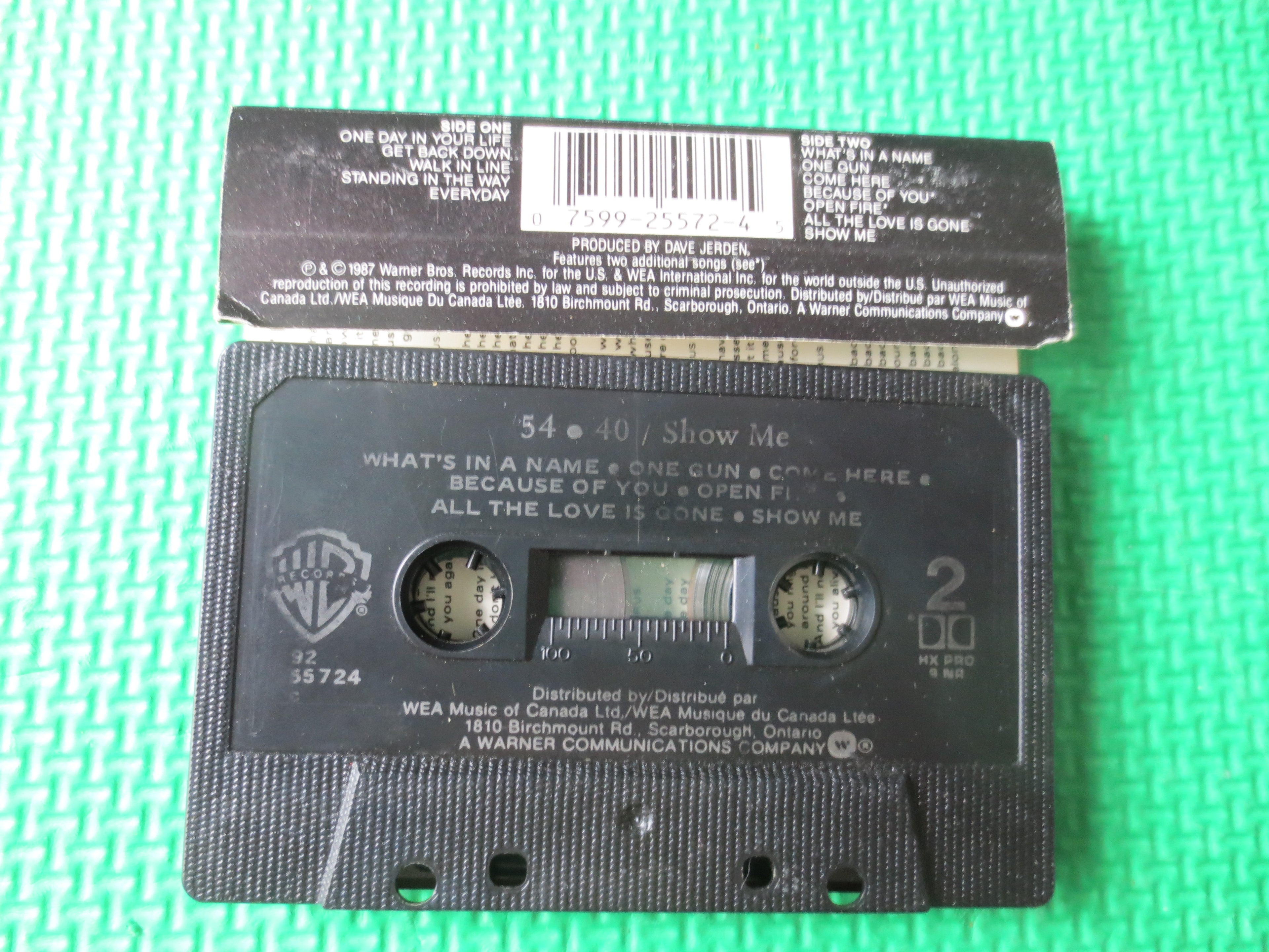54-40 – Show Me (1987) Cassette