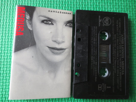 ANNIE LENNOX, MEDUSA, Annie Lennox Tape, Annie Lennox Album, Tape Cassette, Pop Cassette, Rock Cassette, Cassette Music