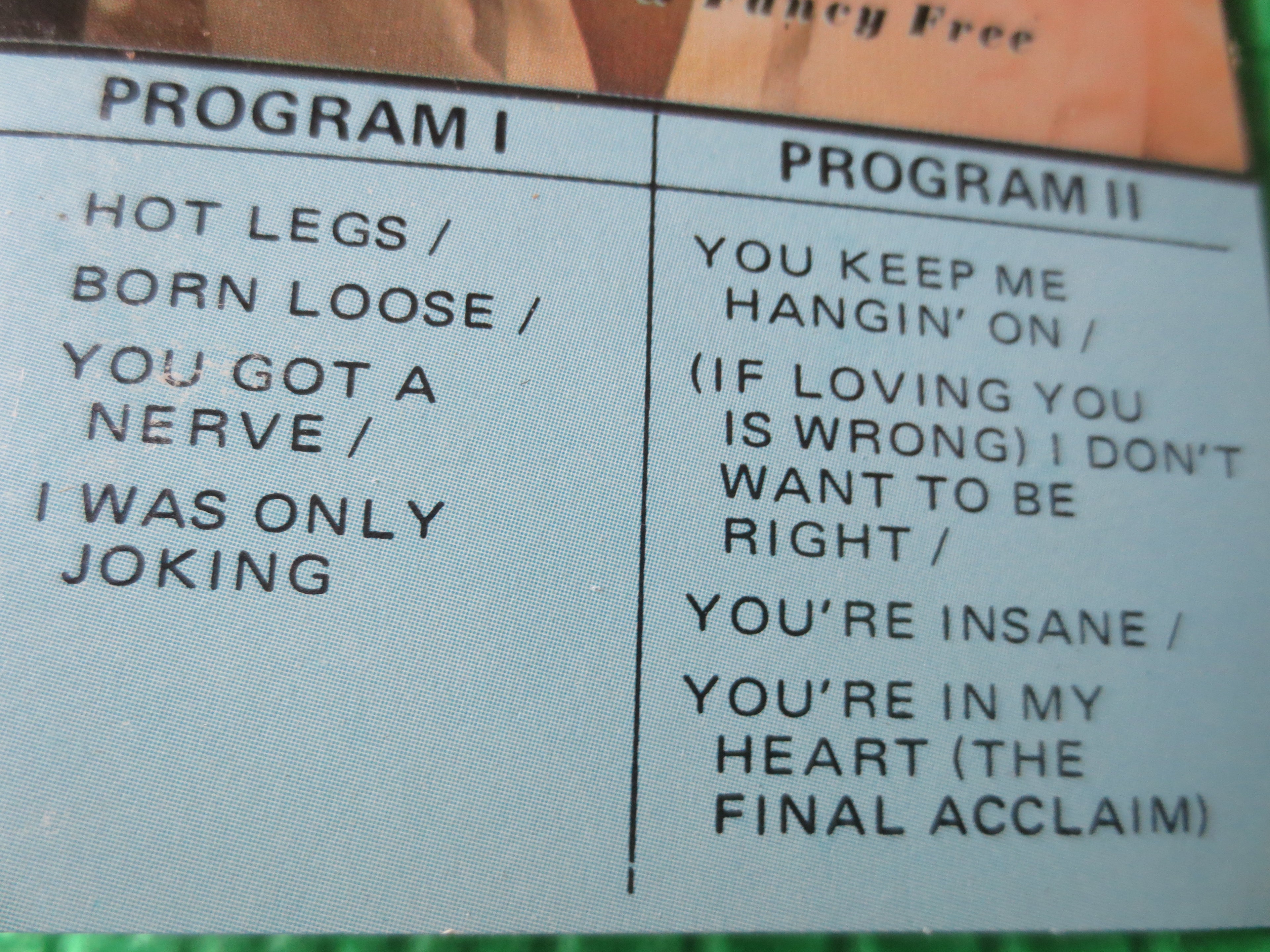 Rod Stewart – Foot Loose & Fancy Free (1977) Cassette