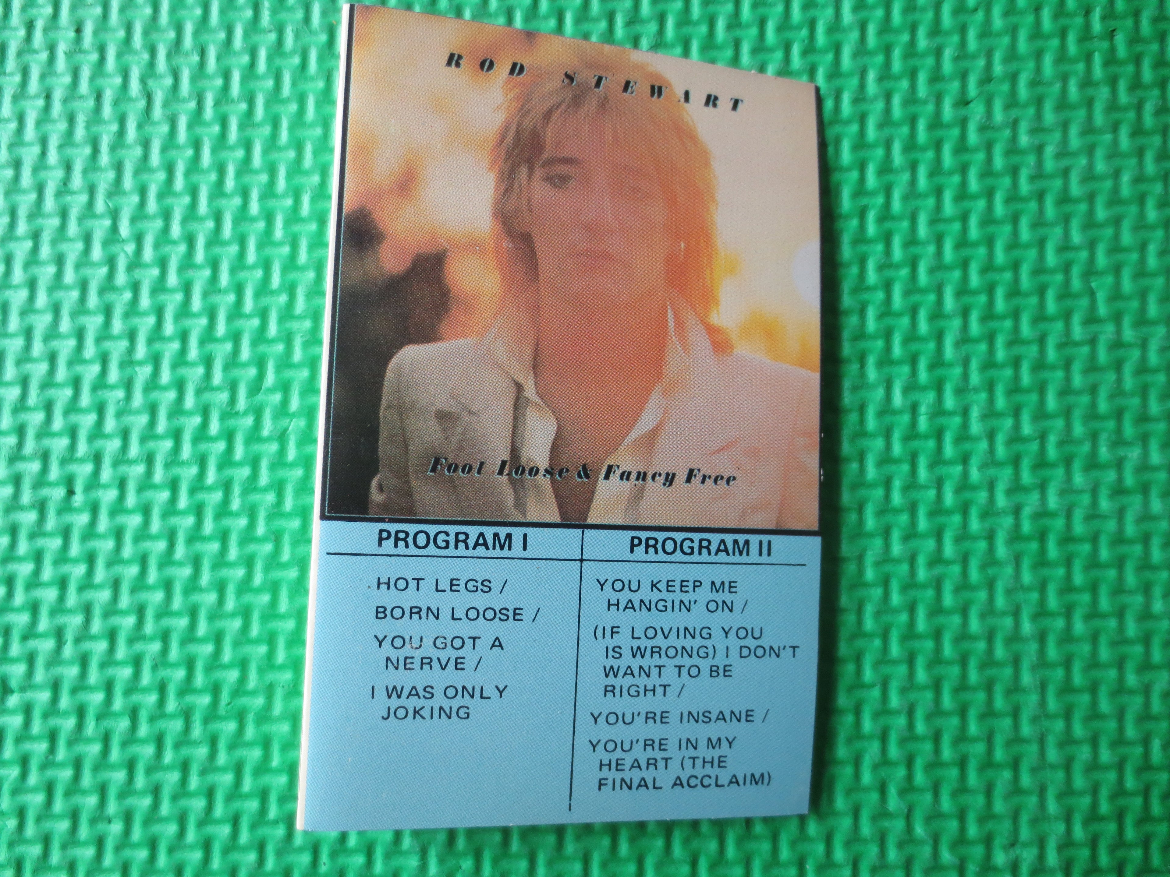Rod Stewart – Foot Loose & Fancy Free (1977) Cassette