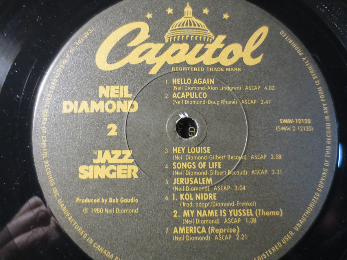 Neil Diamond – The Jazz Singer (1980) Vinyl LP