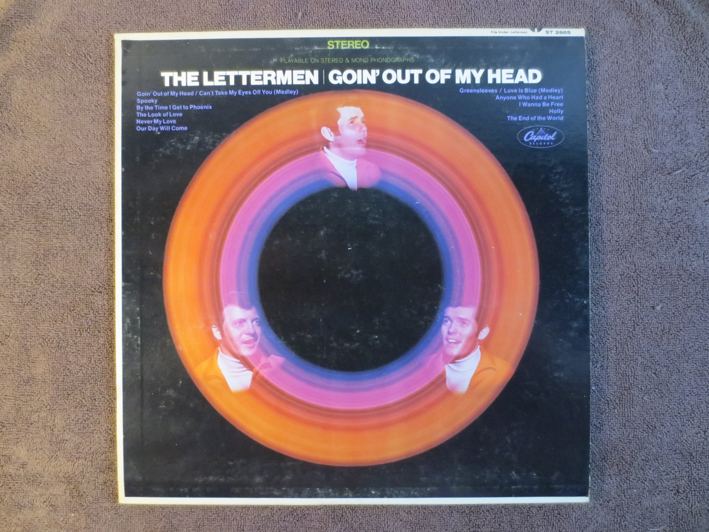 The Lettermen – Out of My Head (1968) Vinyl LP