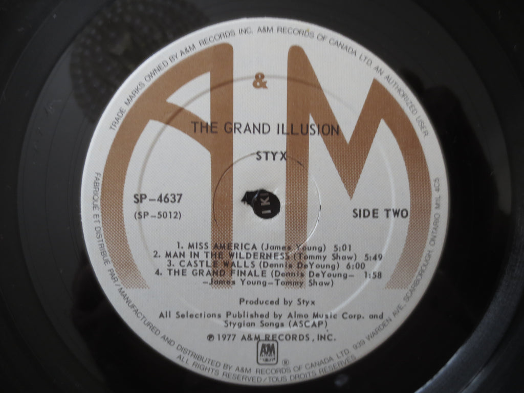 Styx – The Grand Illusion (1977) Vinyl LP