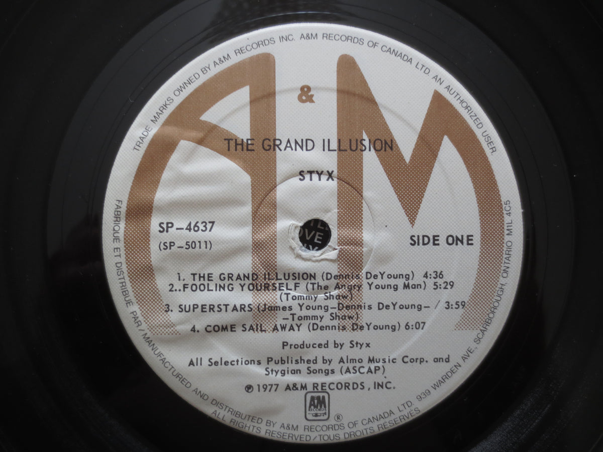 Styx – The Grand Illusion (1977) Vinyl LP