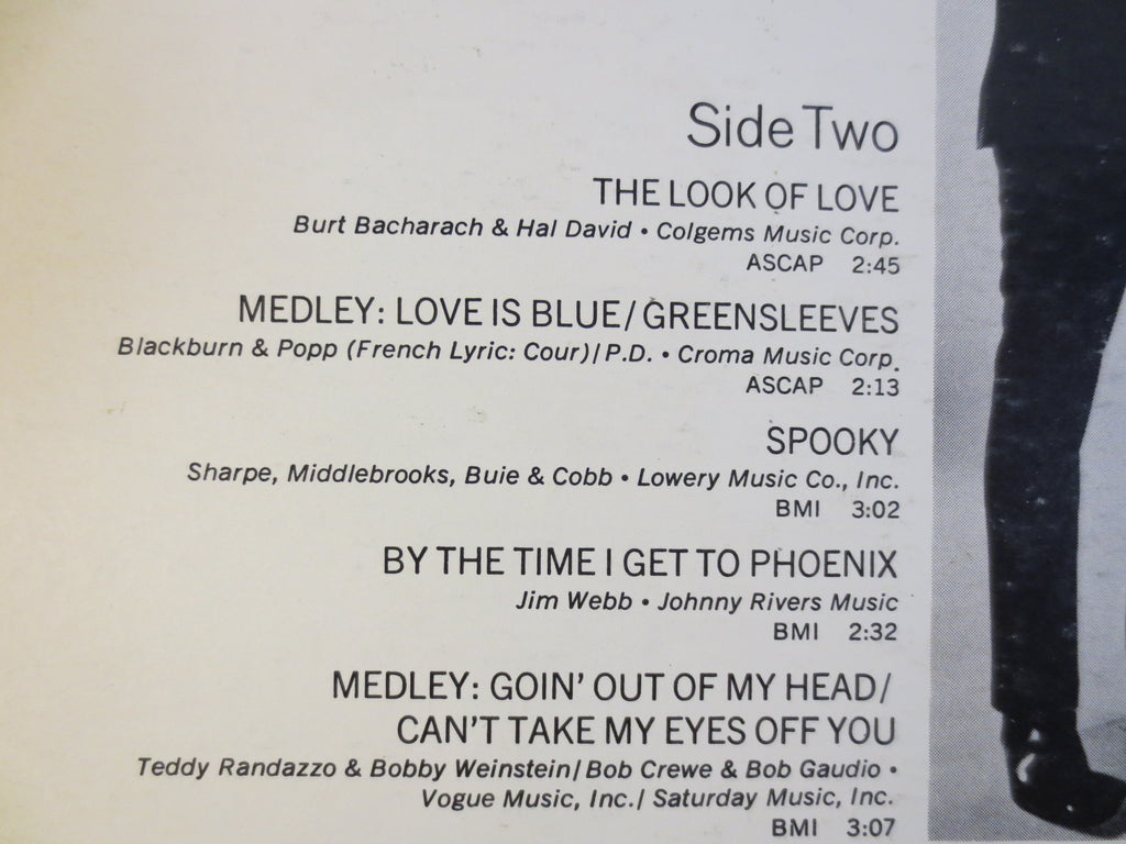 The Lettermen – Out of My Head (1968) Vinyl LP