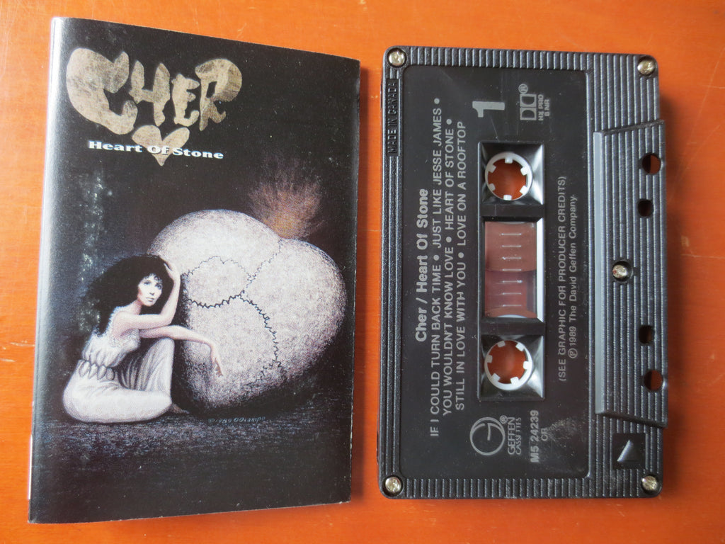 Cher – Heart of Stone (1989) Cassette