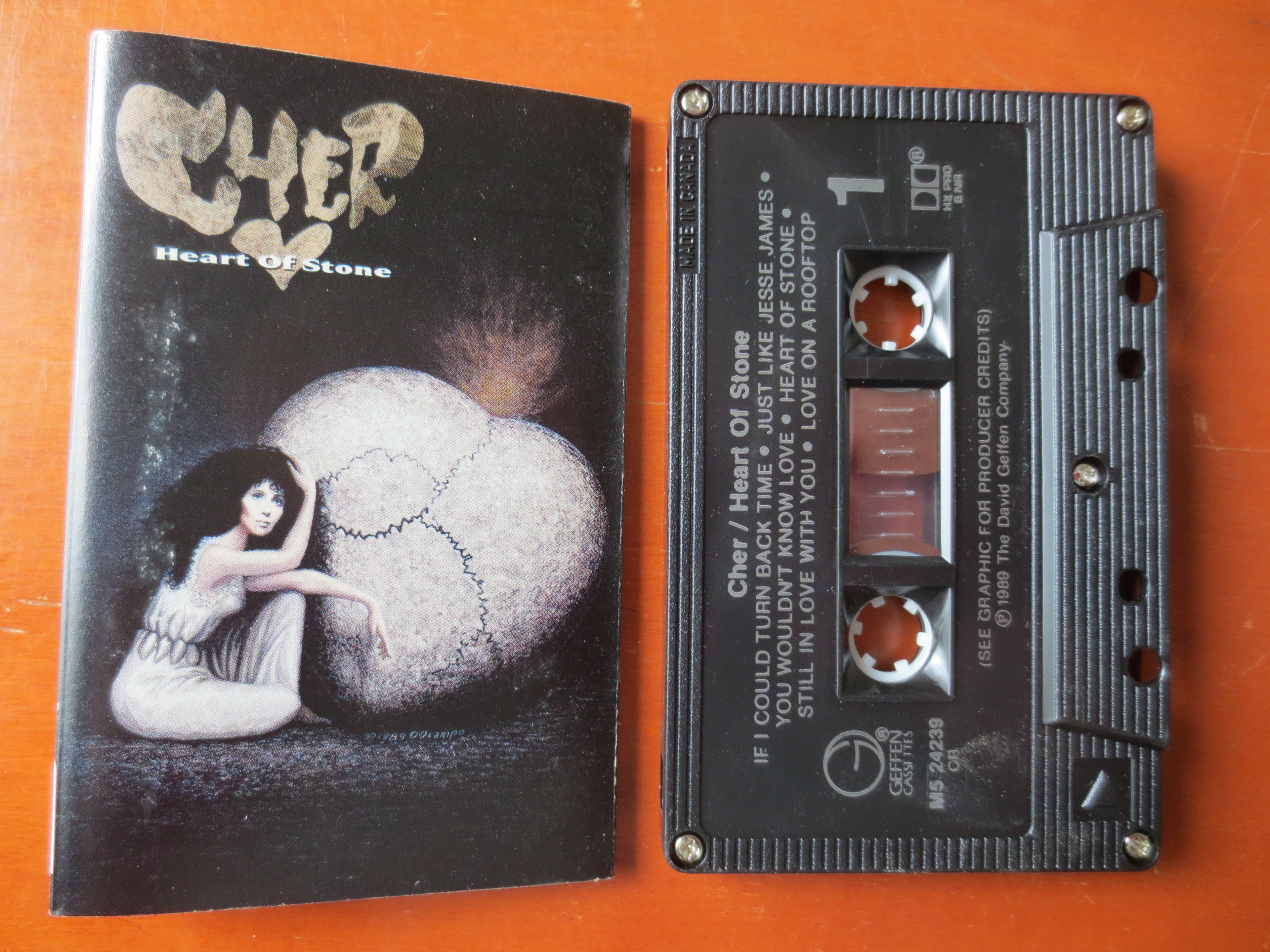 Cher – Heart of Stone (1989) Cassette