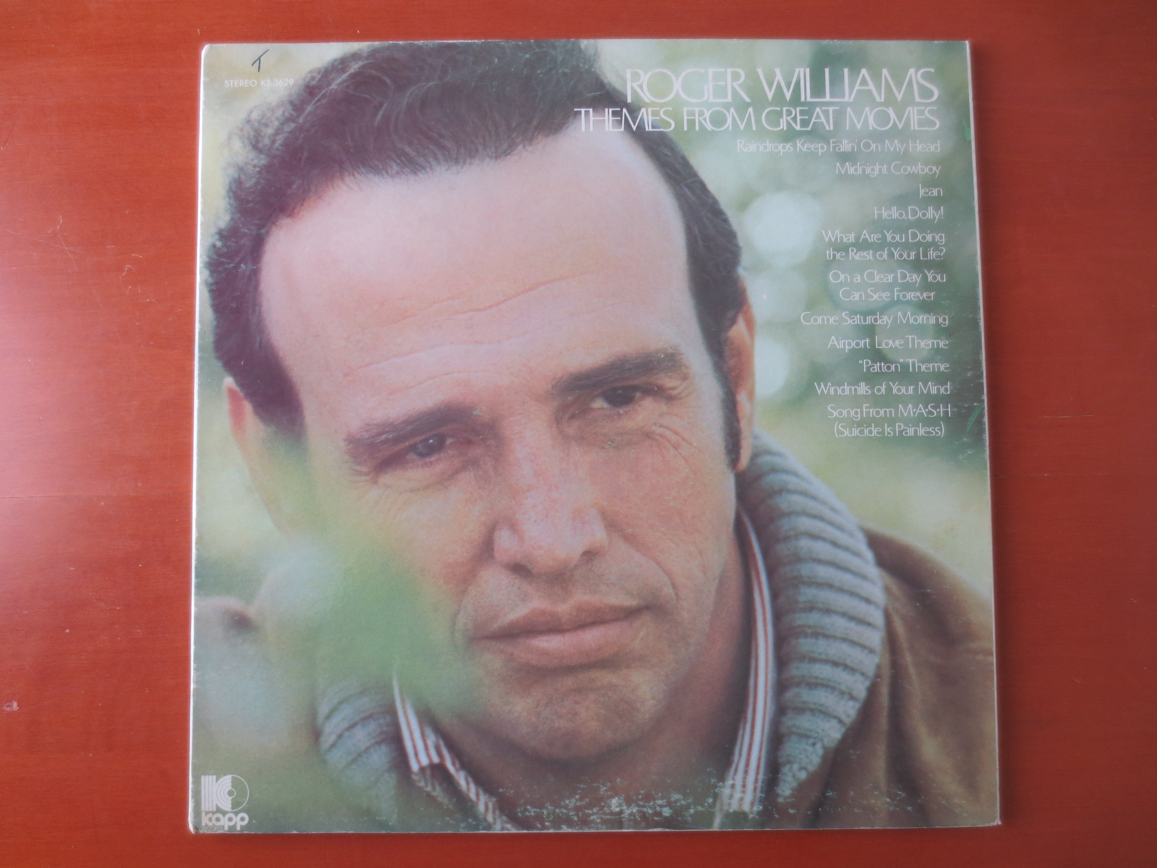 Roger Williams – Themes From Great Movies (1970) Vinyl LP