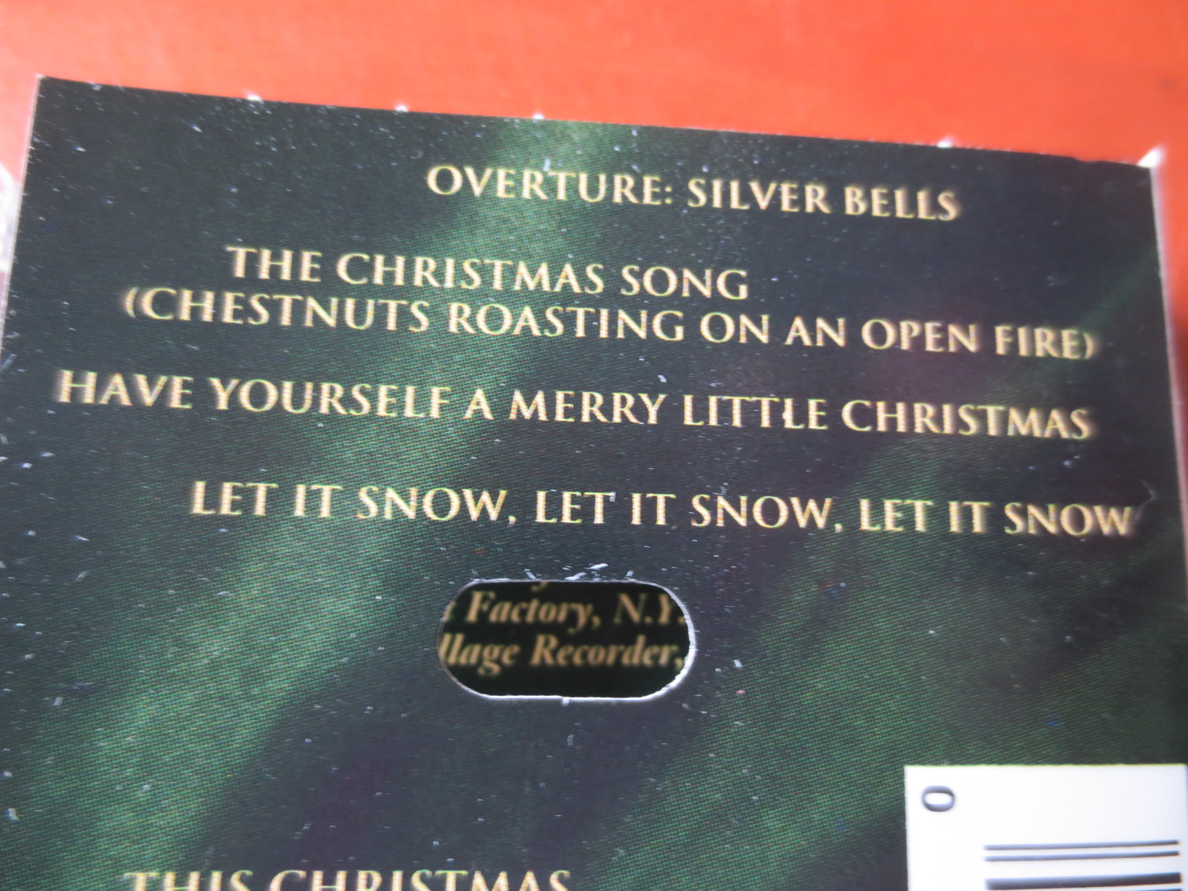 Gloria Estefan – Christmas Through Your Eyes (1993) Cassette
