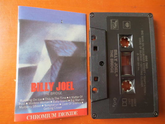 BILLY JOEL, The BRIDGE, Billy Joel Tape, Billy Joel Album, Tape Cassette, Classic Rock Tapes, Rock Cassette, Cassette Music