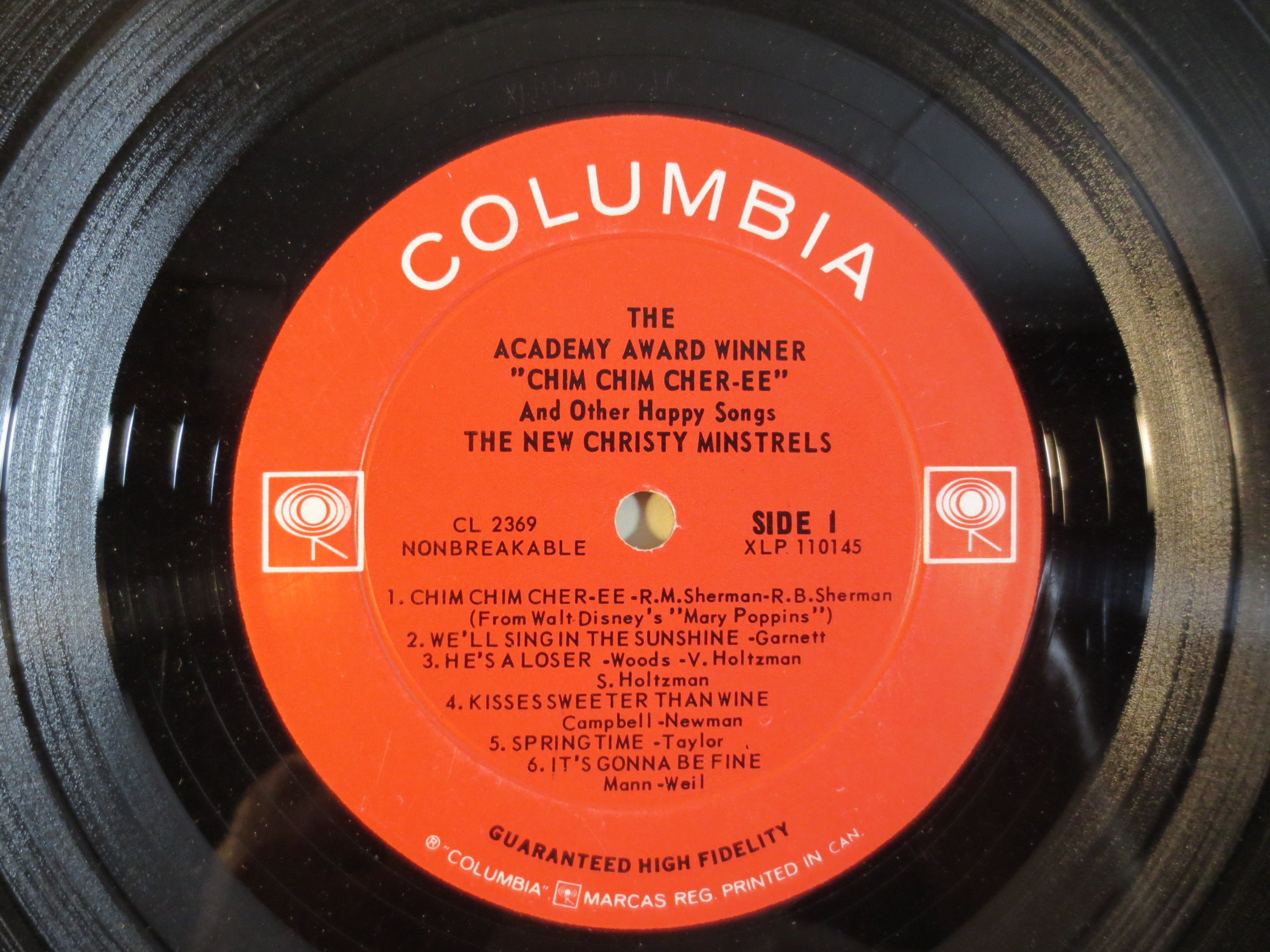 The New Christy Minstrels – Chim Chim Cher-ee (1965) Vinyl LP