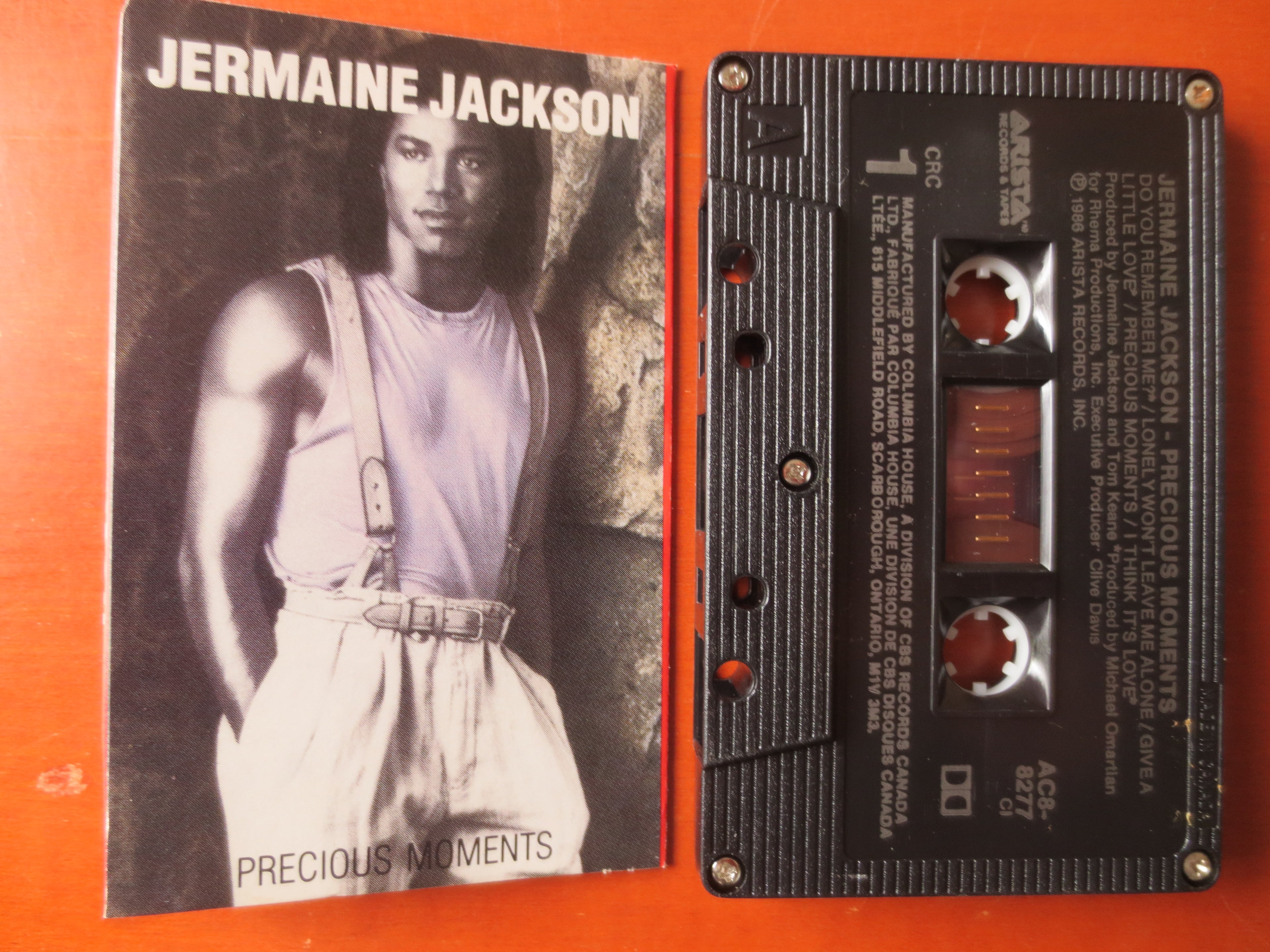 Jermaine Jackson – Precious Moments (1986) Cassette