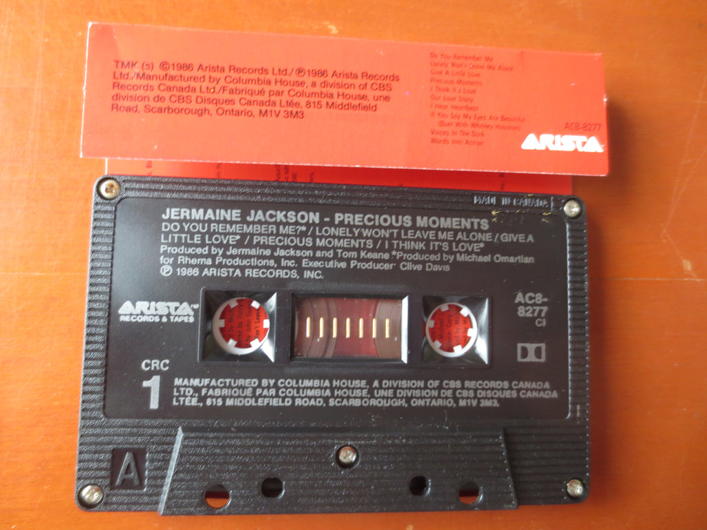 Jermaine Jackson – Precious Moments (1986) Cassette