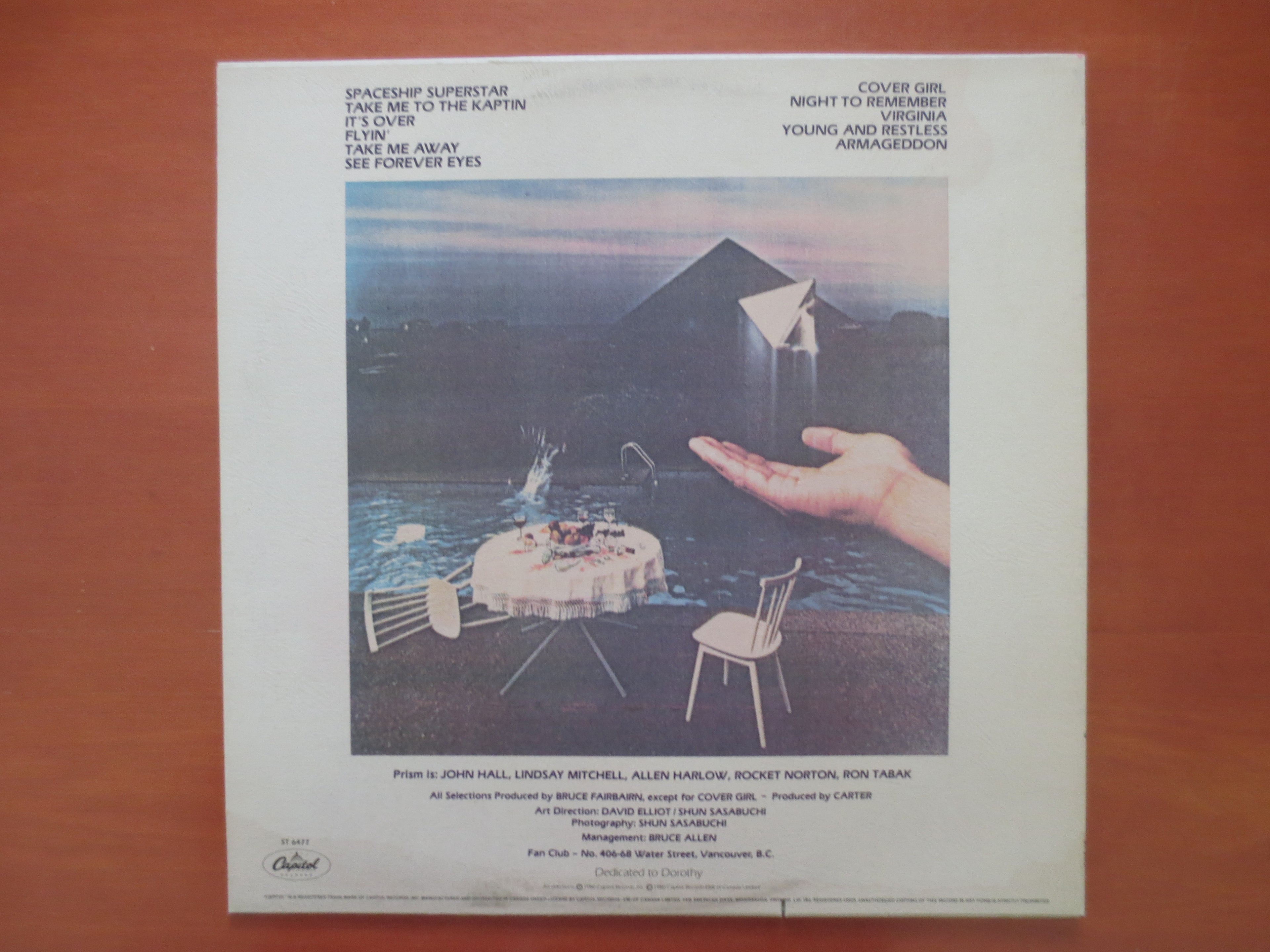 Prism – All the Best from Prism (1980) Vinyl LP
