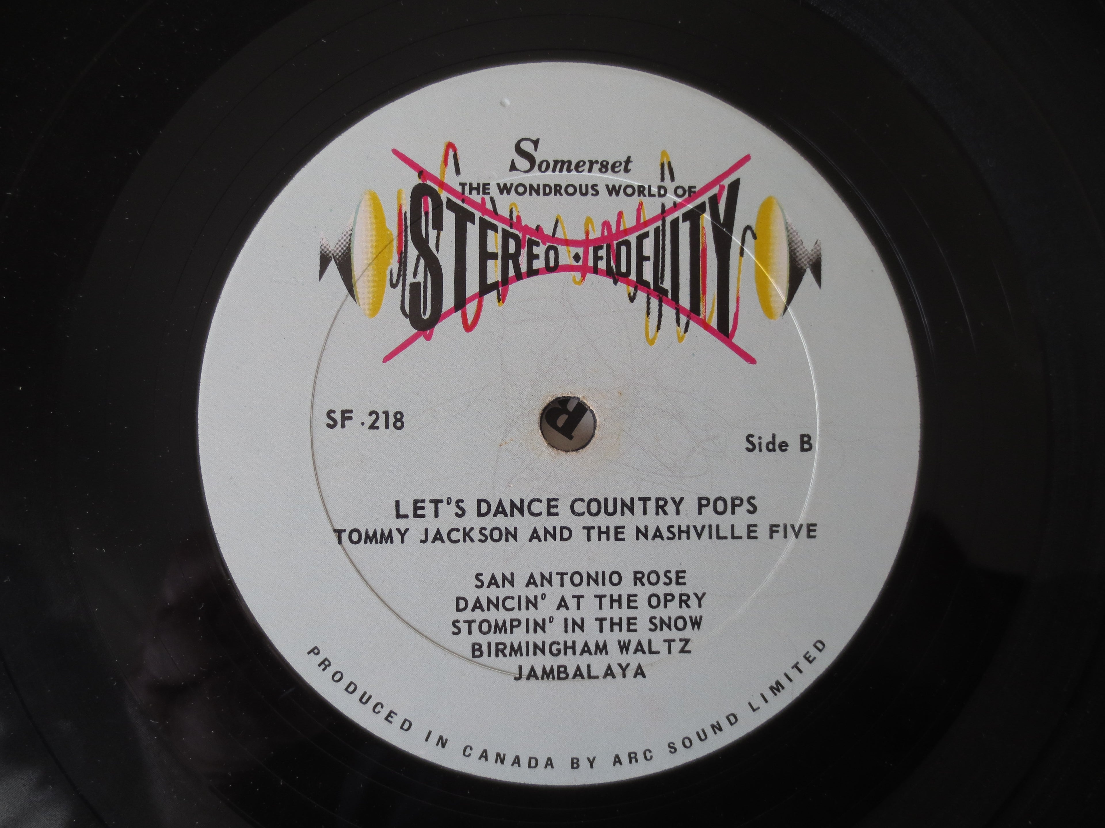Tommy Jackson – Let's Dance to Country Pops (1964) Vinyl LP
