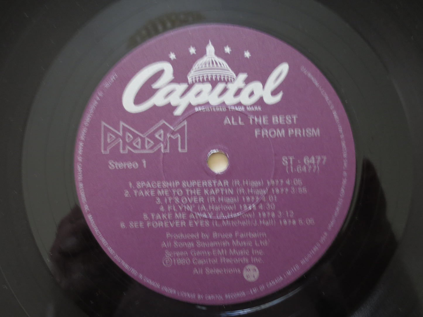 PRISM, All The BEST, PRISM Album, Vintage Vinyl, Prism Record, Prism Lp, Vinyl Records, Rock Vinyl, Vinyl Lp, 1980 Records