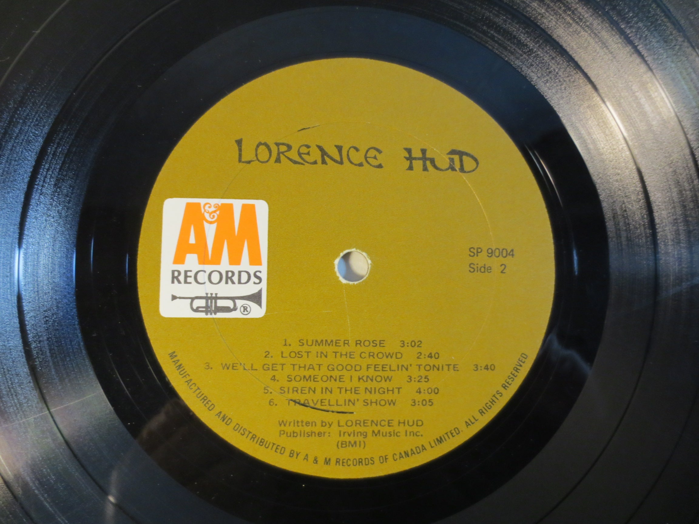 Lorence Hud – Sign of the Gypsy Queen (1972) Vinyl LP