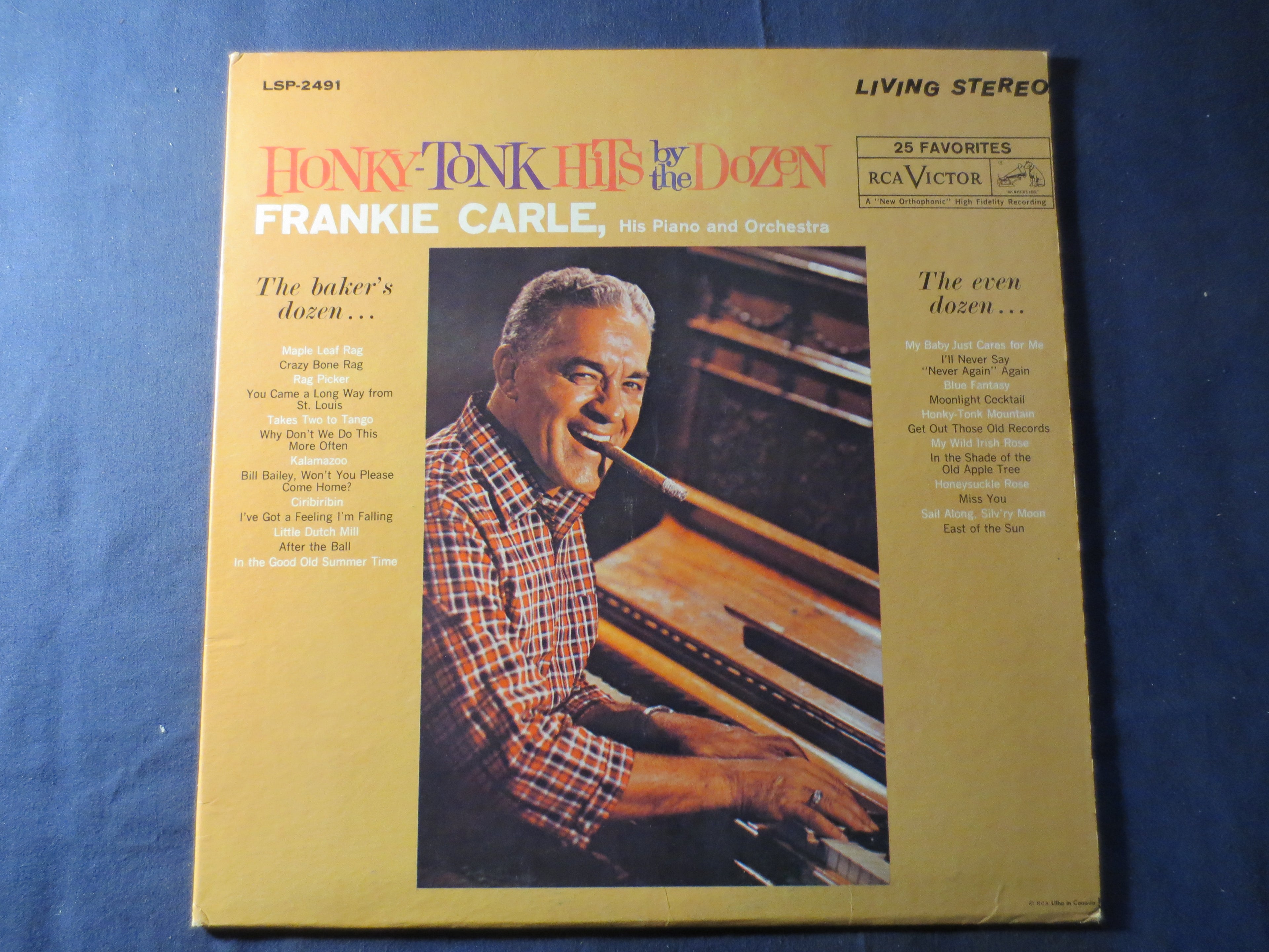 Frankie Carle – Honky Tonk Hits by the Dozen (1962) [Vinyl LP]