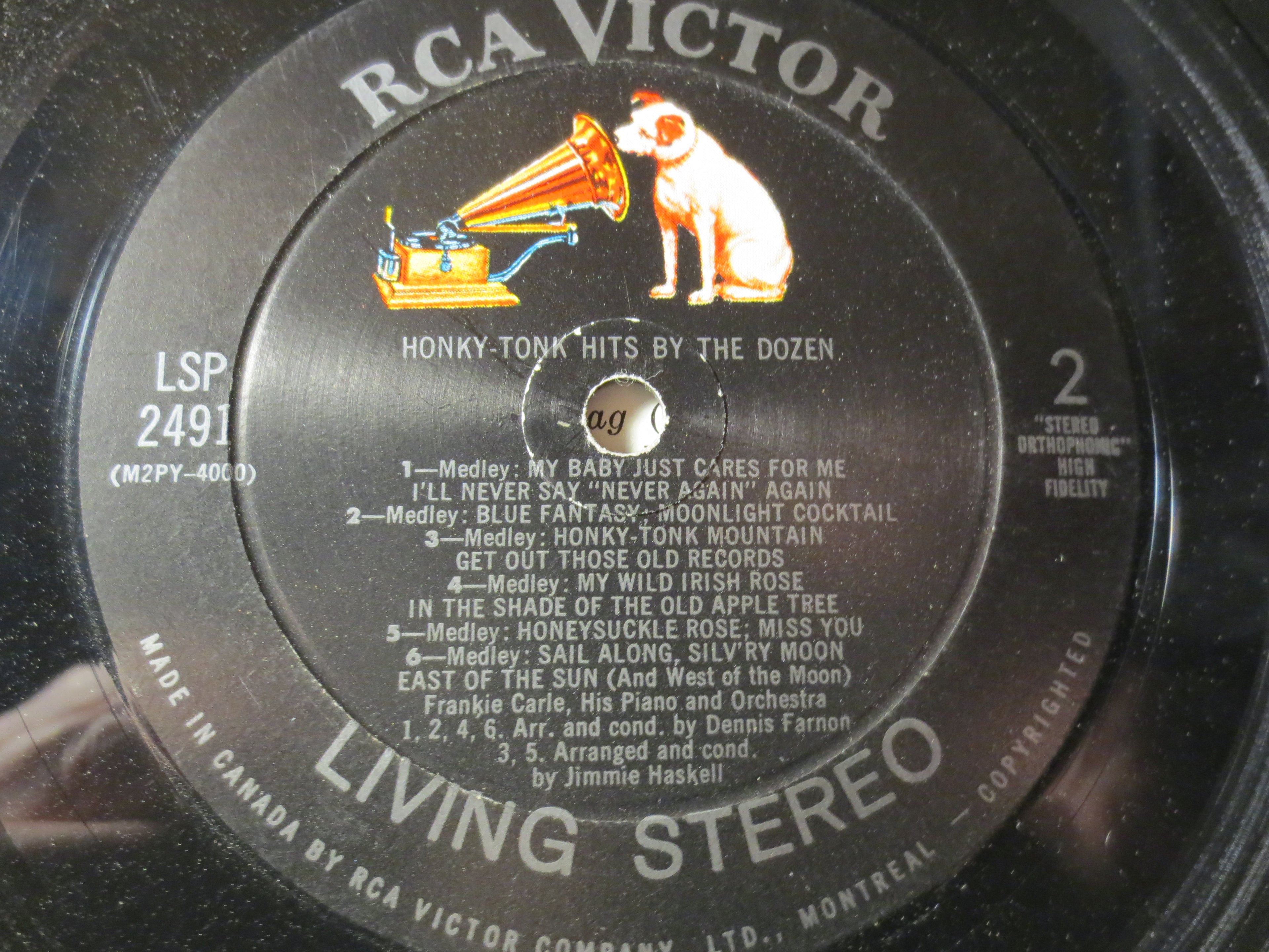 Frankie Carle – Honky Tonk Hits by the Dozen (1962) [Vinyl LP]