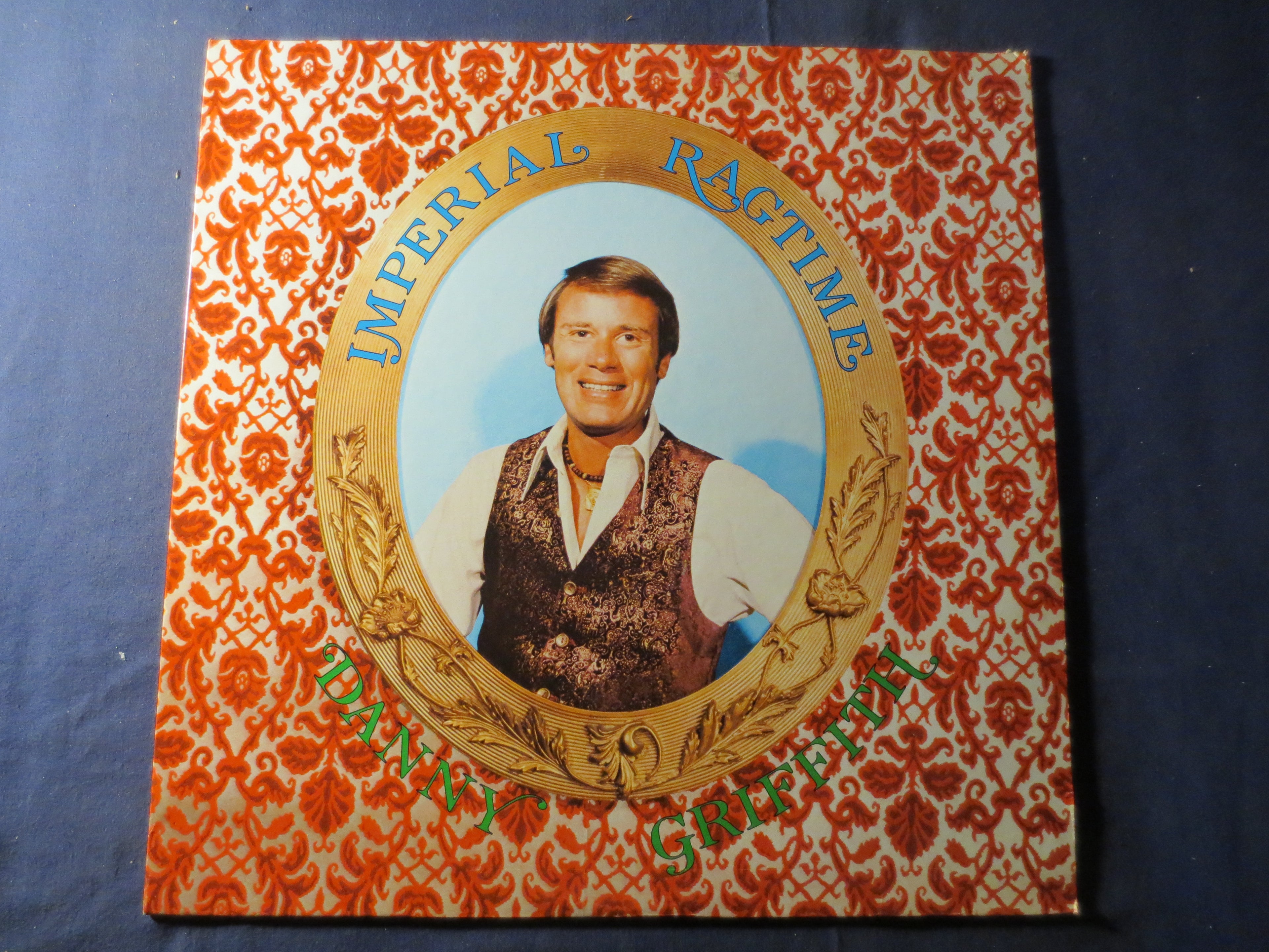Danny Griffith – Imperial Ragtime (1970s) Vinyl LP – Autographed