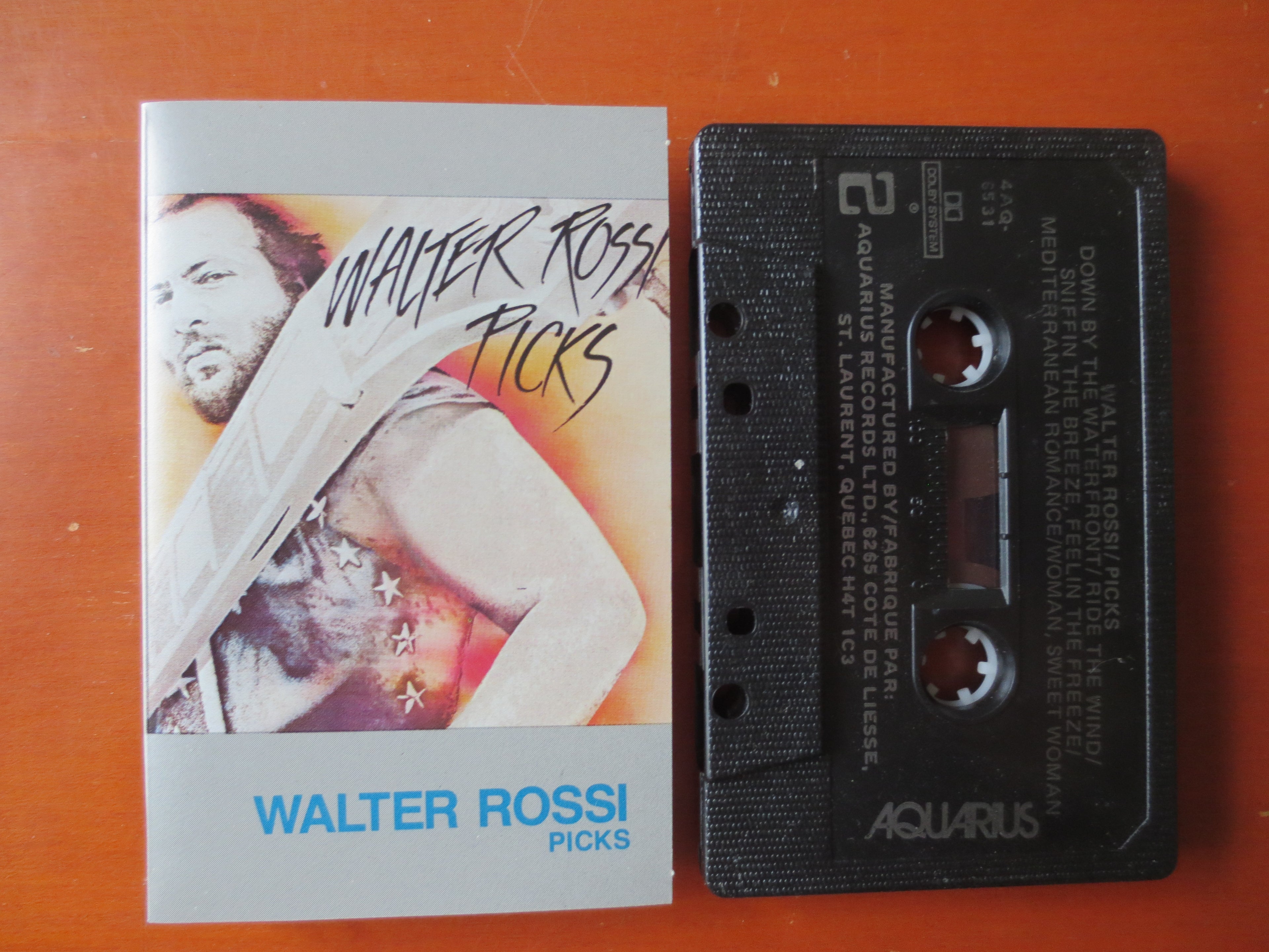 Walter Rossi – Picks (1980) Cassette
