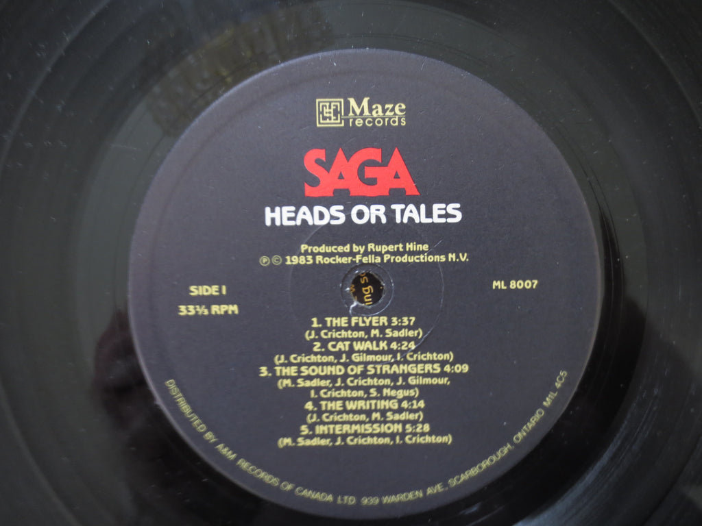 Saga – Heads or Tails (1983) Vinyl LP