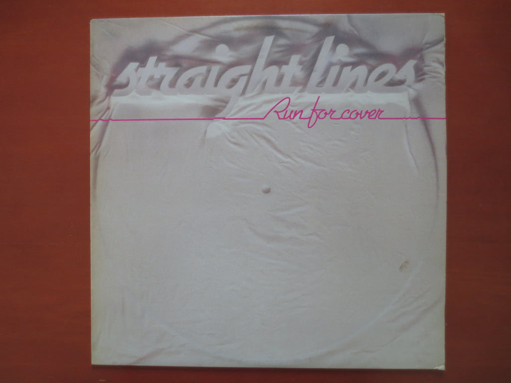 Straight Lines – Run for Cover (1981) Vinyl LP