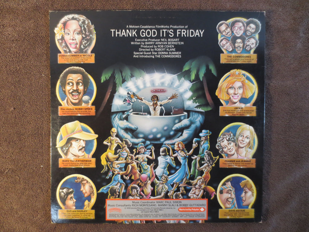 Various Artists – Thank God It's Friday (1978) Vinyl LP