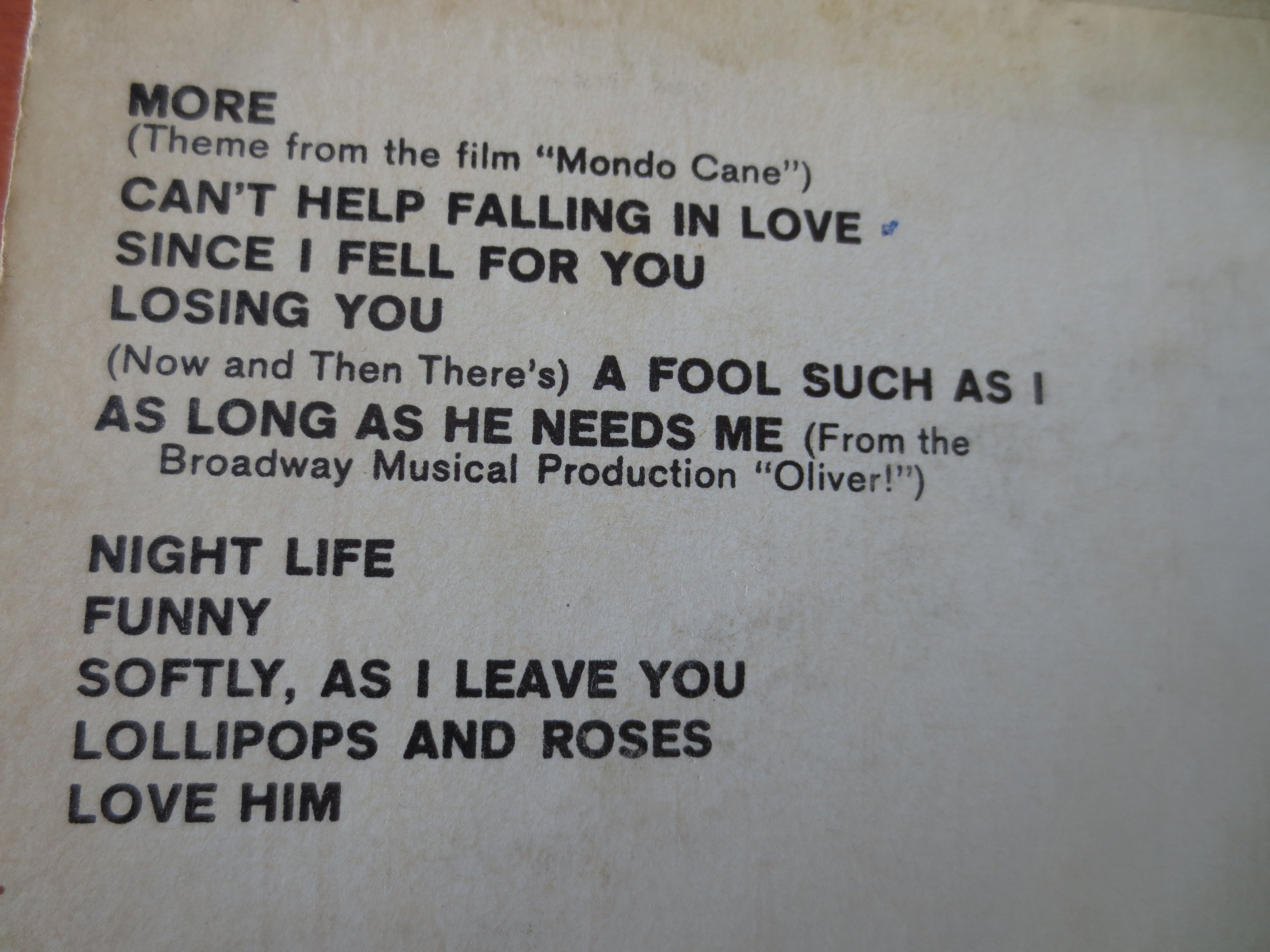 Doris Day – Love Him (1964) Vinyl LP