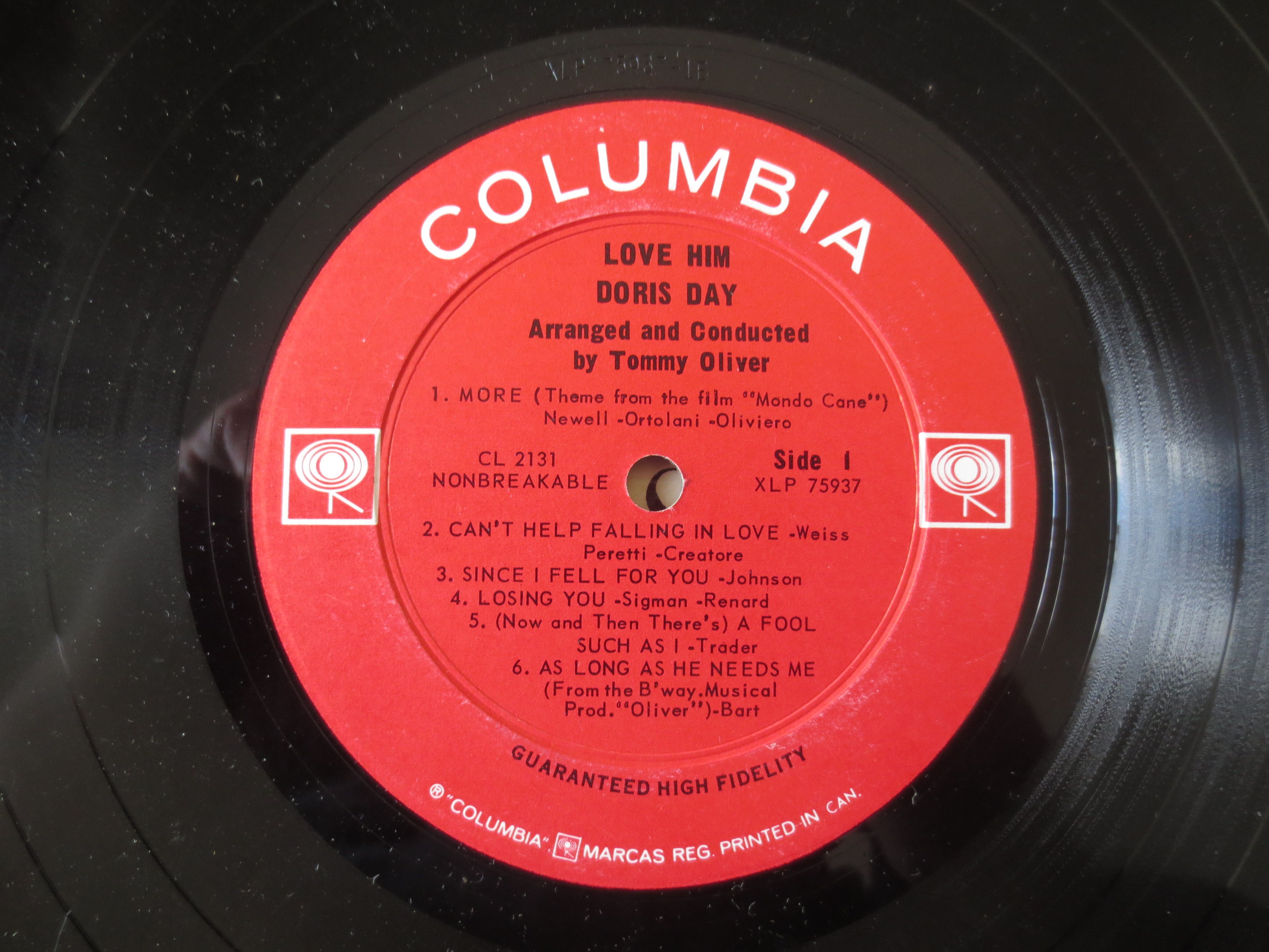 Doris Day – Love Him (1964) Vinyl LP
