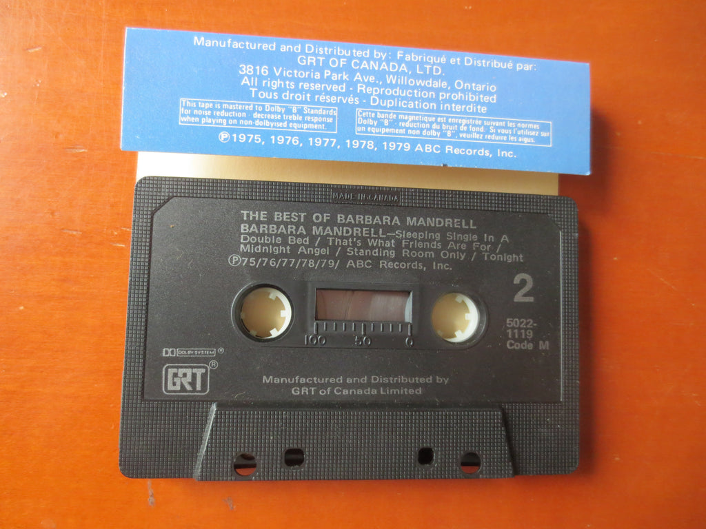 Barbara Mandrell – The Best of Barbara Mandrell (1979) Cassette