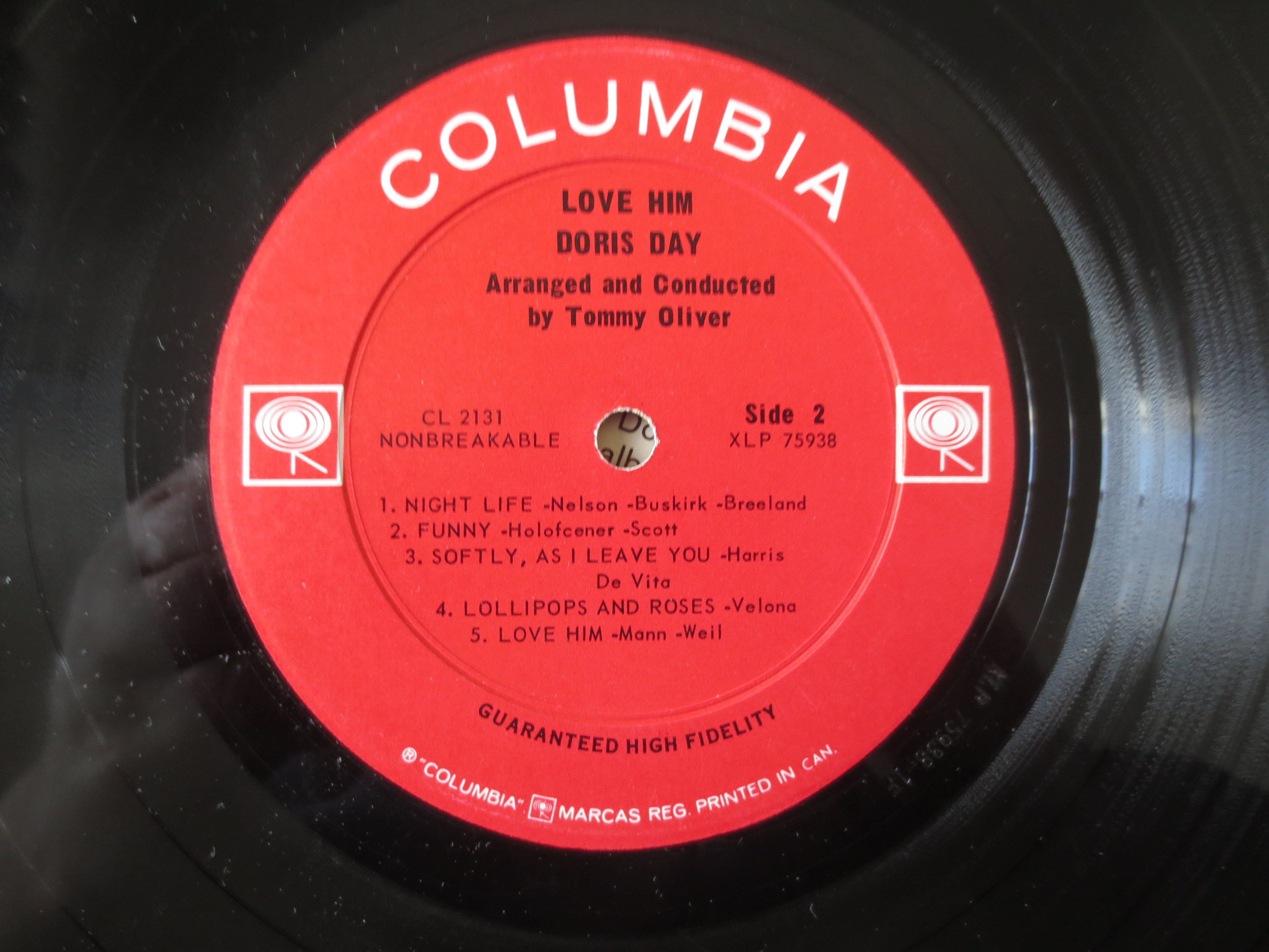 Doris Day – Love Him (1964) Vinyl LP