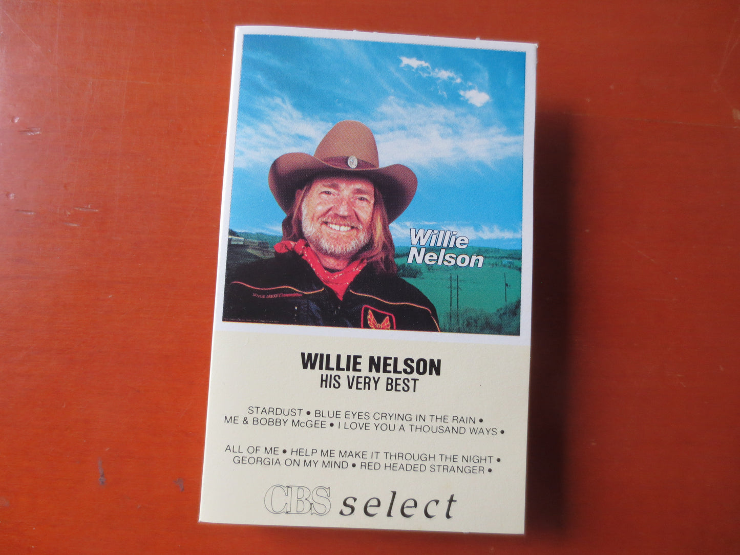 WILLIE NELSON, His Very BEST, Willie Nelson Tape, Willie Nelson Album, Tape Cassette, Tape, Country Cassette, Cassette Music