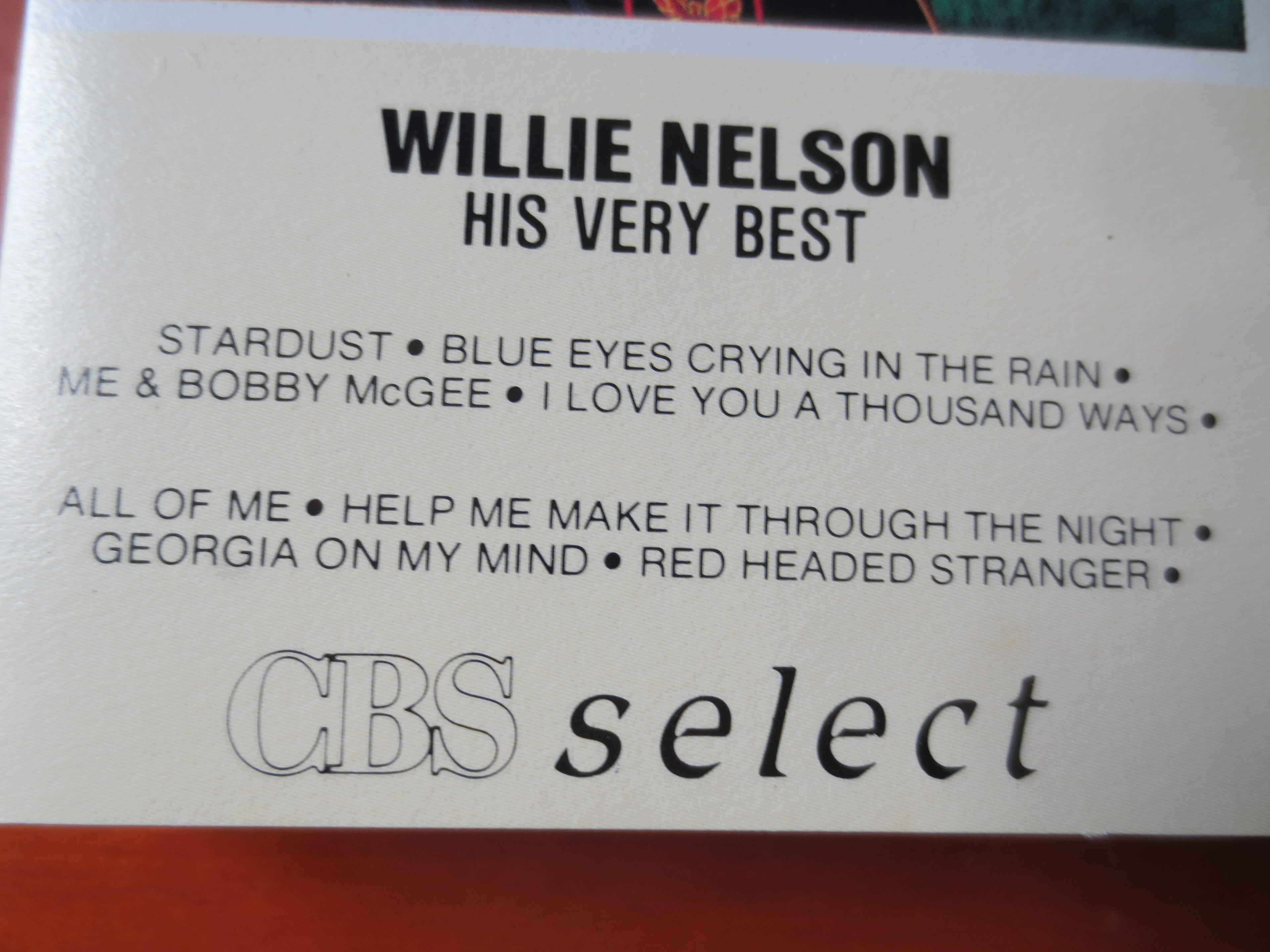 Willie Nelson – His Very Best (1985) Cassette