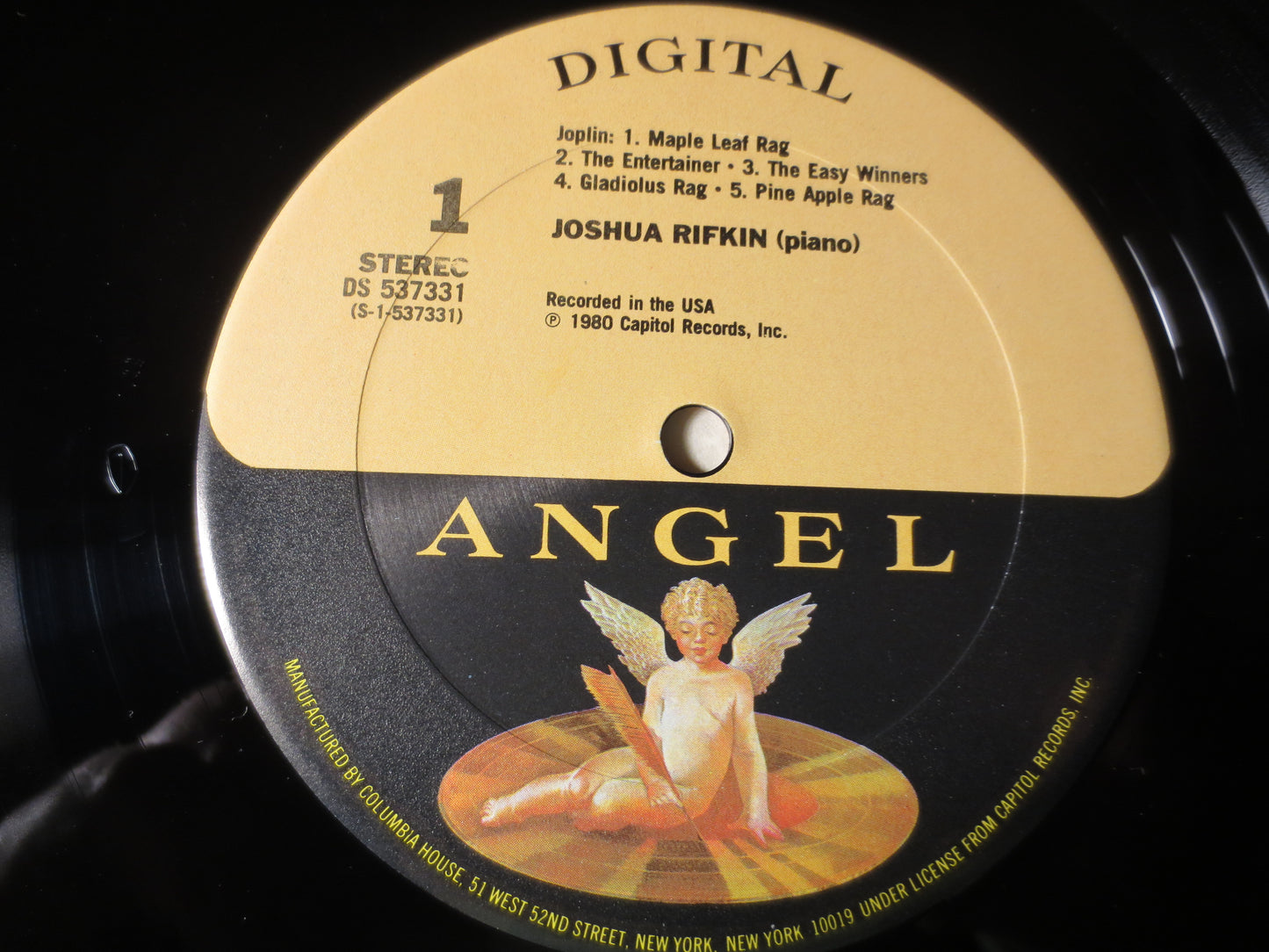JOSHUA RIFKIN, Digital RAGTIME, Music of, Scott Joplin, Ragtime Records, Honky-Tonk Records, Vintage Vinyl, 1980 Records