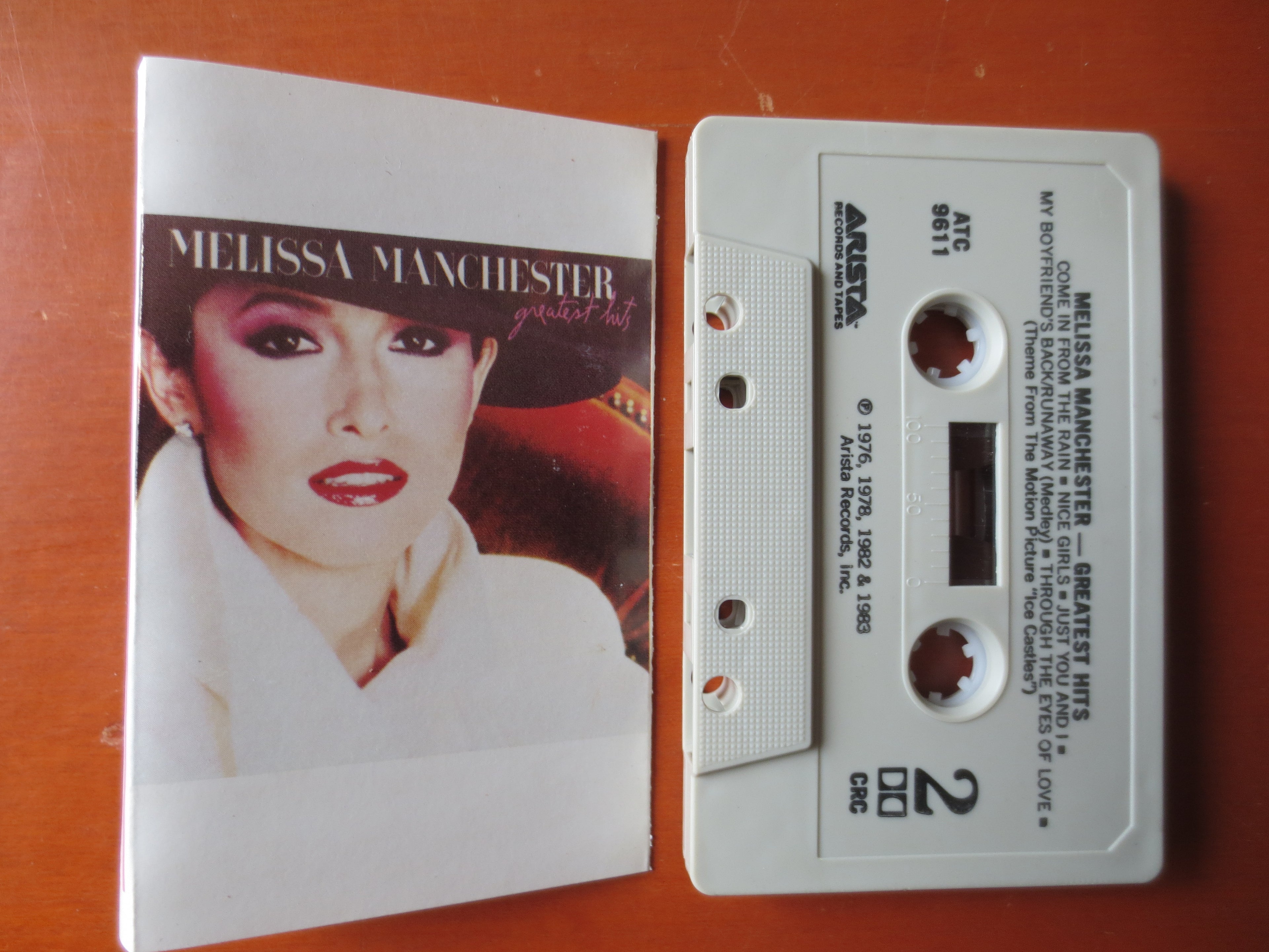 Melissa Manchester – Greatest Hits (1982) Cassette